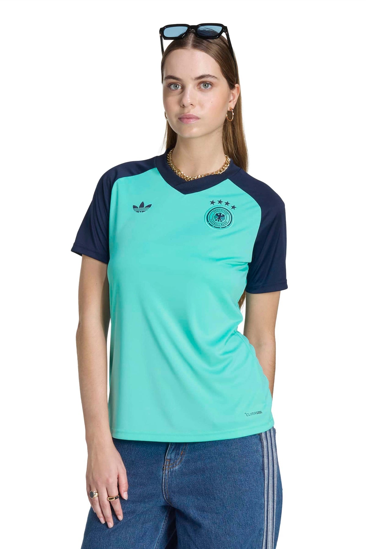 ADIDAS Camiseta Alemania 26 en color AZUL (3)