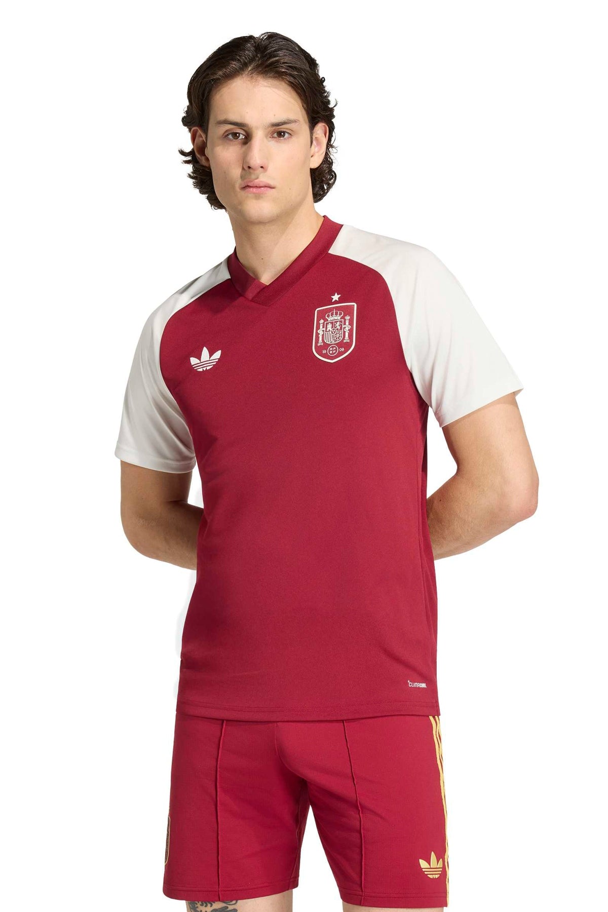 ADIDAS Camiseta España 26 en color BURDEOS (3)
