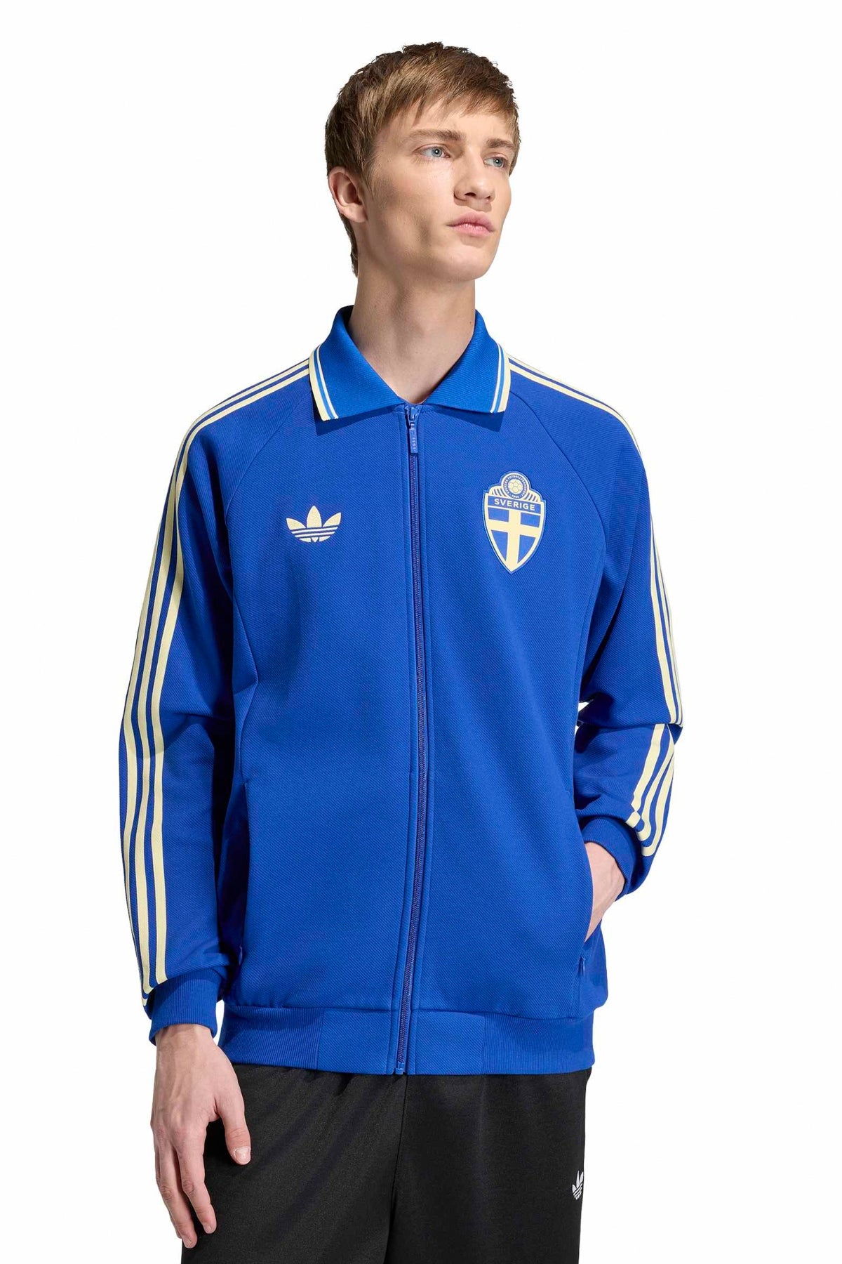 ADIDAS Chaqueta Suecia 26 en color AZUL (3)