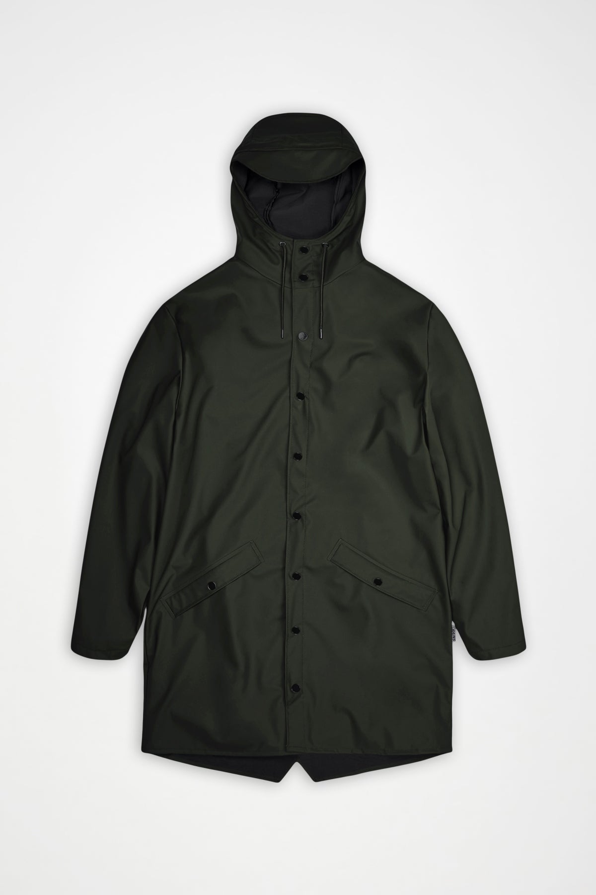 RAINS LONG JACKET W3 en color AZUL (3)