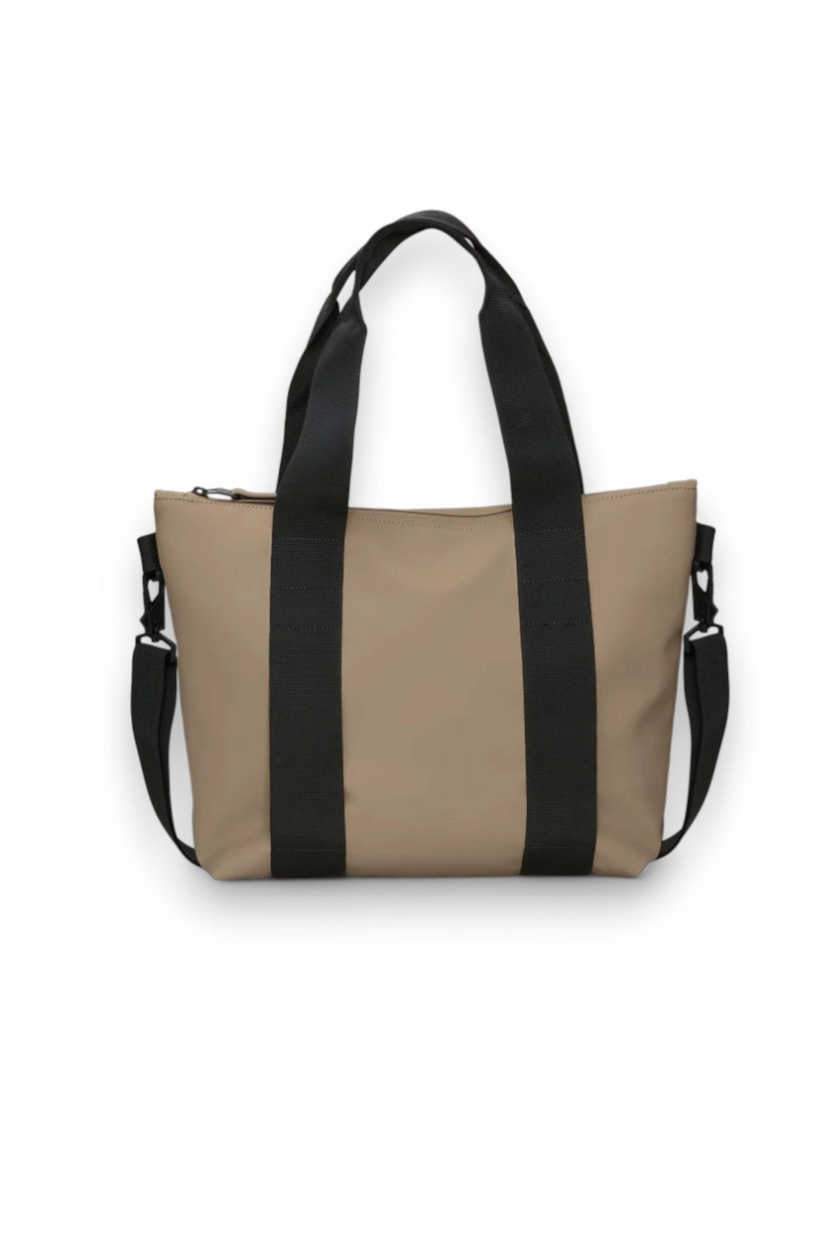 RAINS TOTE BAG MICRO en color BEIS (1)