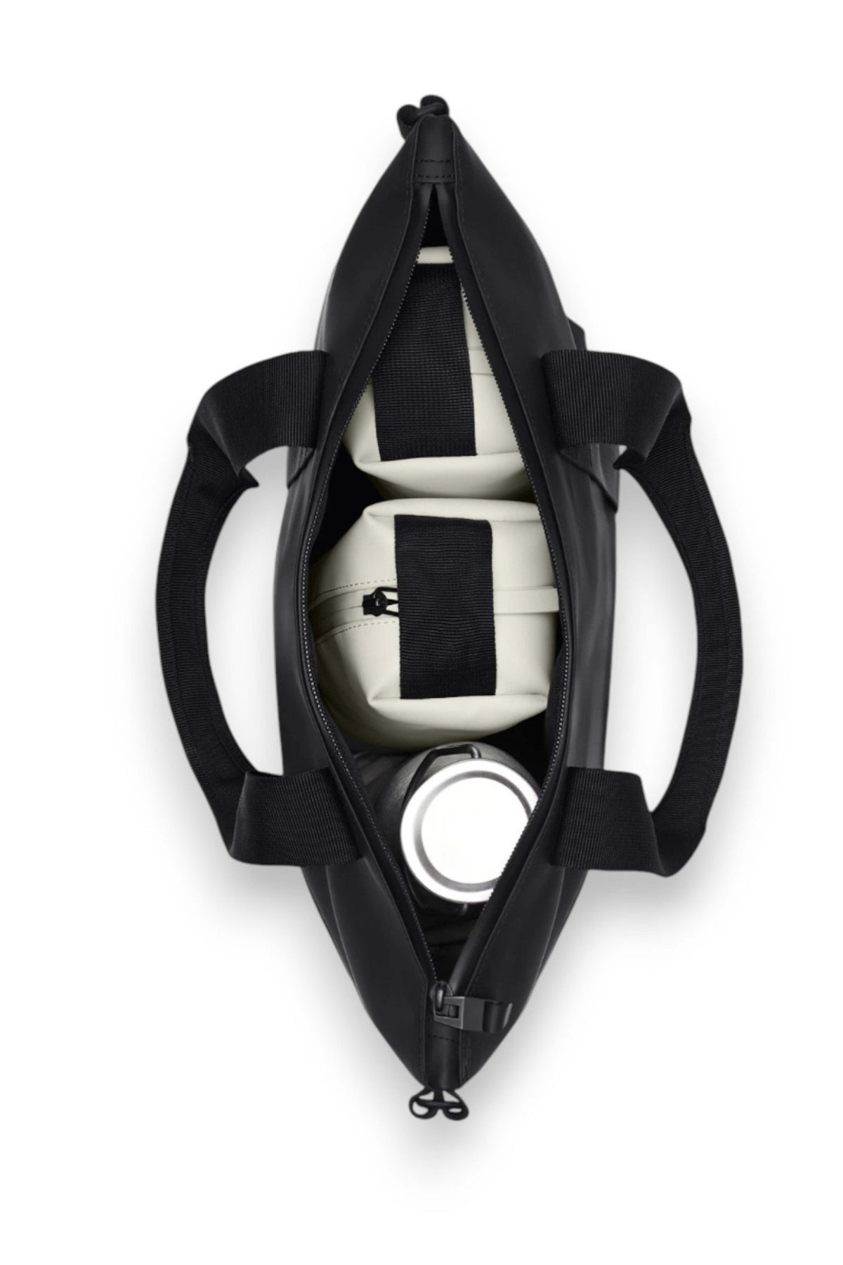RAINS TOTE BAG MICRO en color BEIS (2)