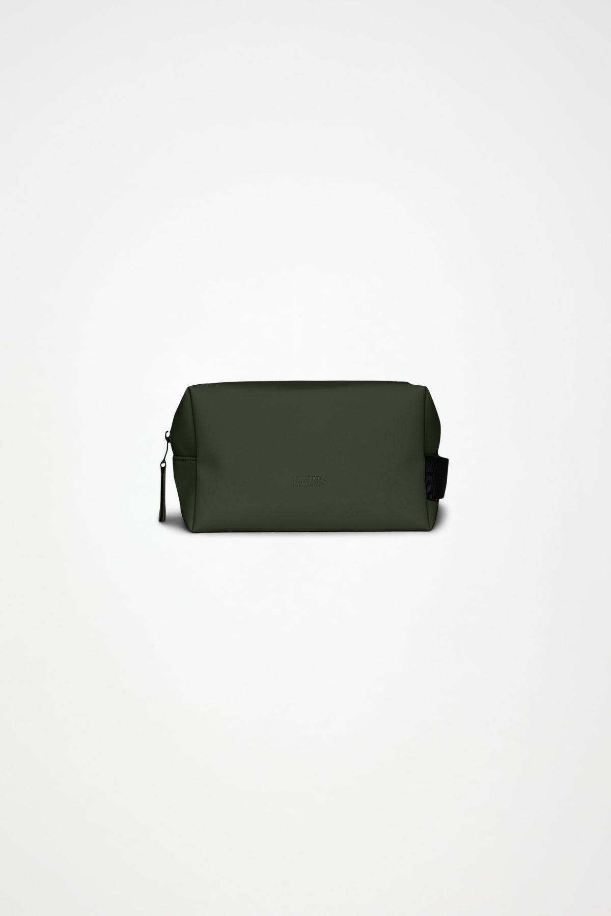 RAINS WASH BAG SMALL W3 en color VERDE (1)