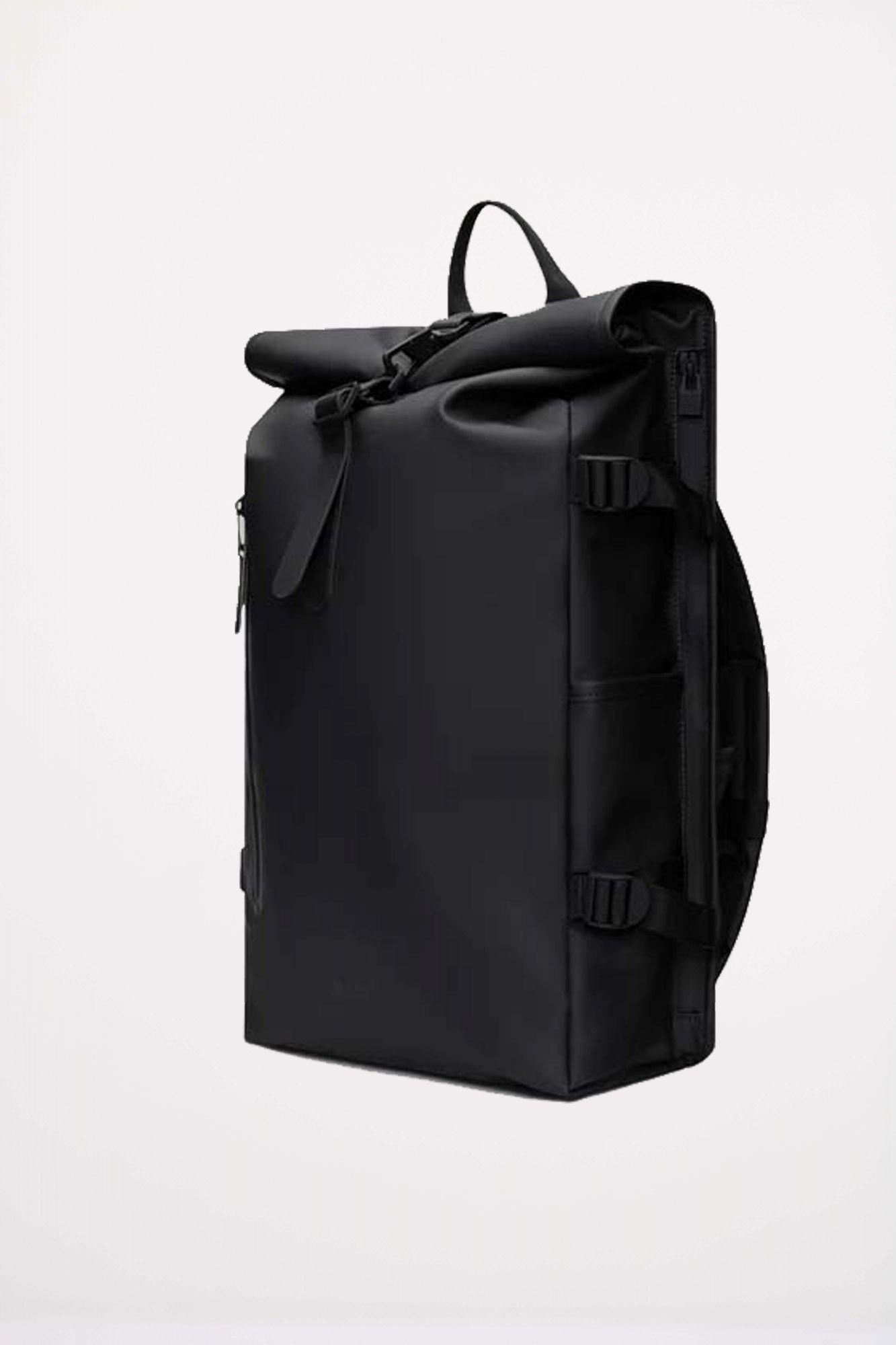 RAINS ROLLTOP RUCKSACK LARGE W3 en color NEGRO (2)