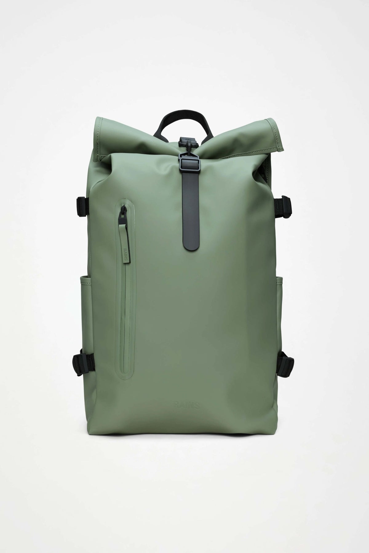 RAINS ROLLTOP RUCKSACK W3 en color VERDE (5)