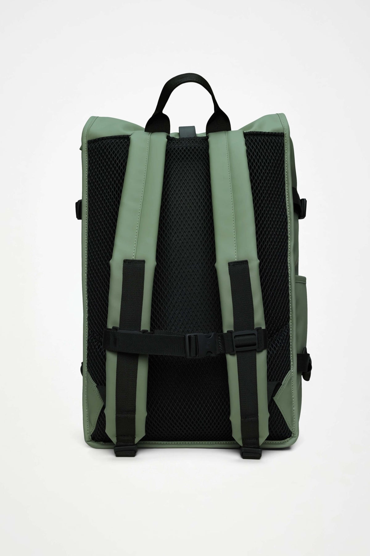RAINS ROLLTOP RUCKSACK W3 en color VERDE (8)