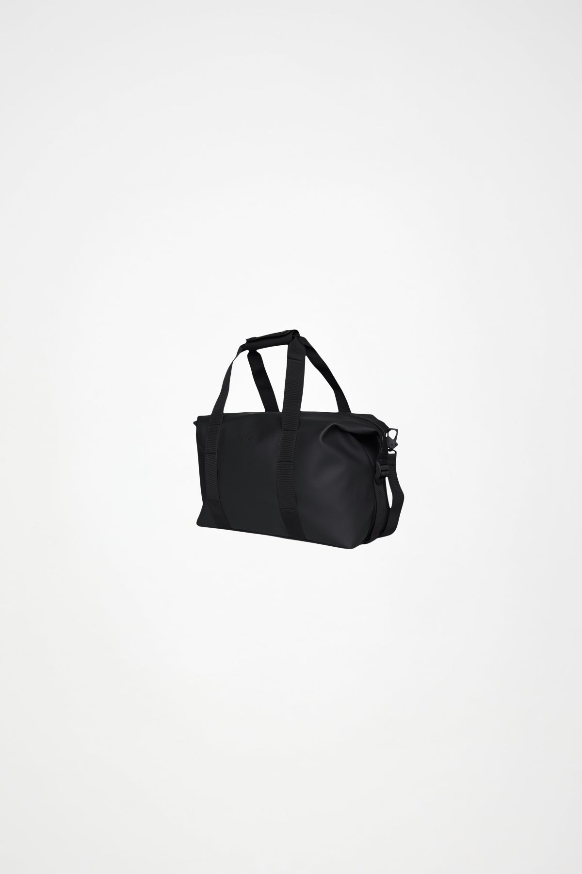 RAINS HILO WEEKEND BAG SMALL W3 en color NEGRO (2)