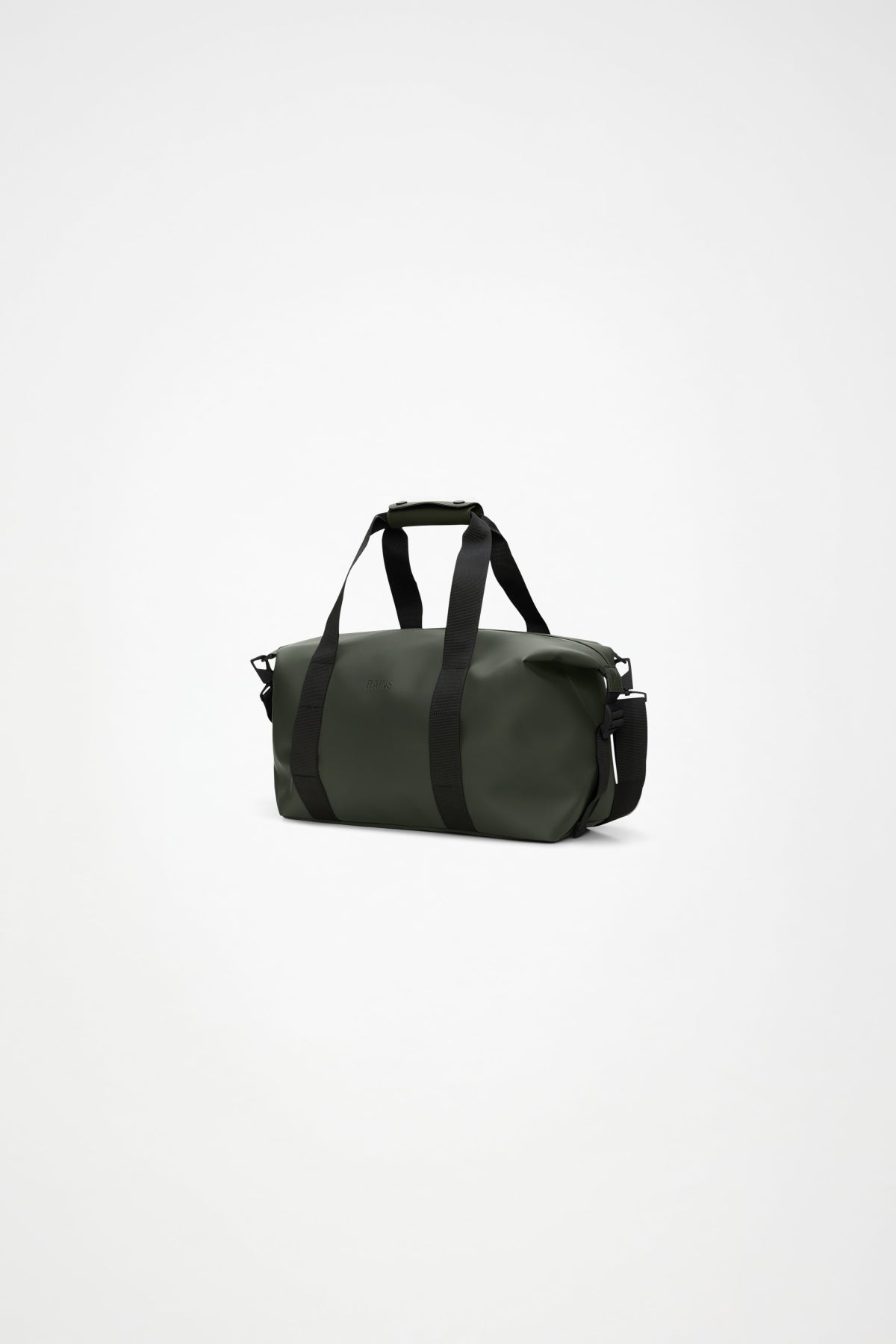 RAINS HILO WEEKEND BAG SMALL W3 en color VERDE (2)