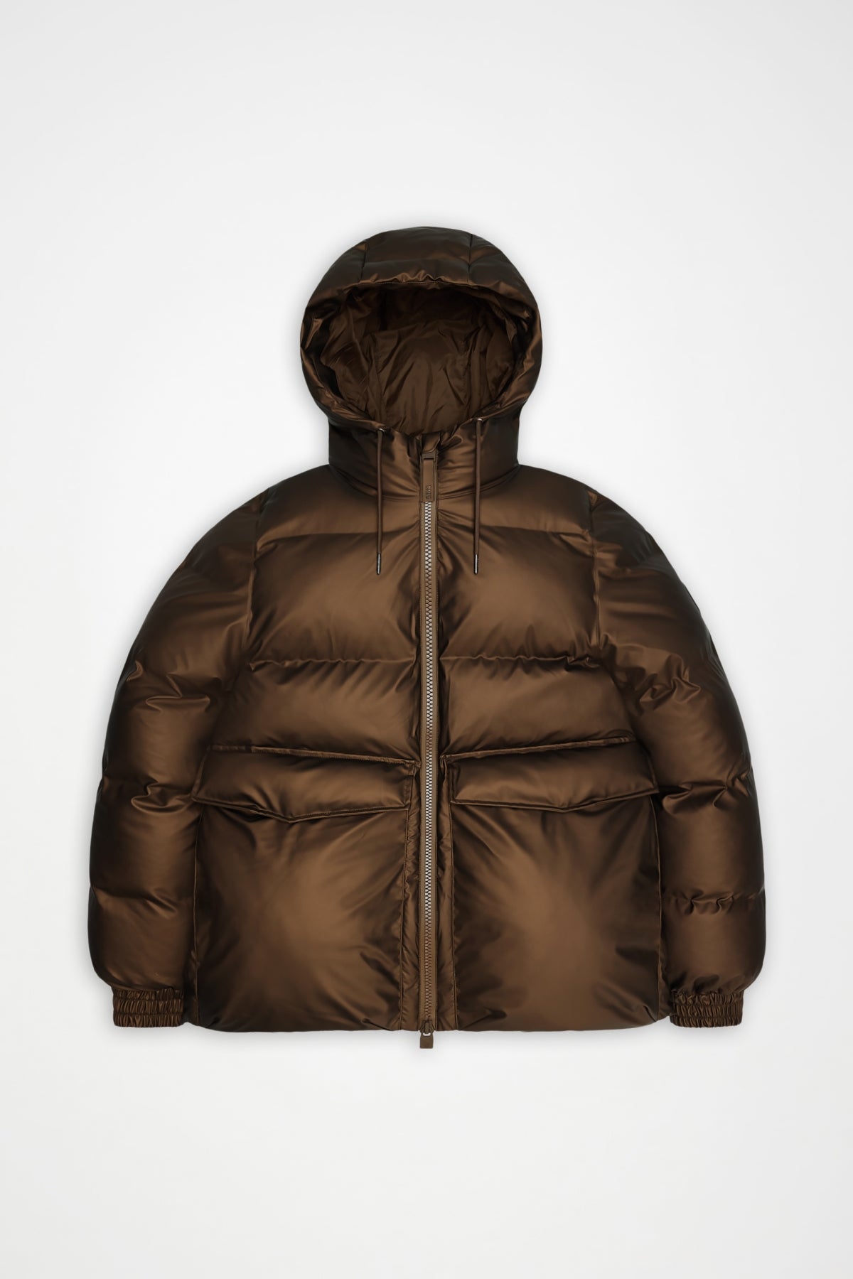 RAINS 16980R ALTA LINE PUFFER JACKET W3T3 en color BRONCE (1)