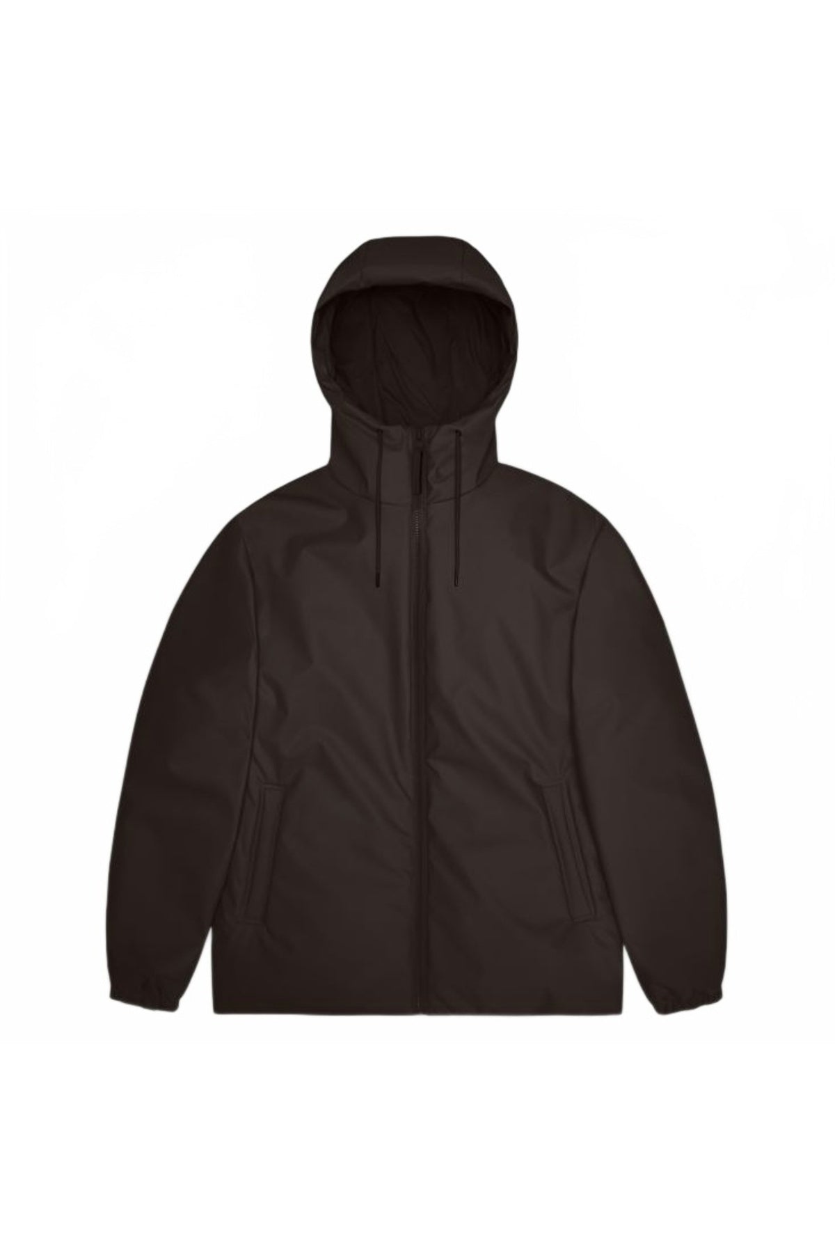 RAINS LOHJA INSULATED JACKET en color MARRON (3)