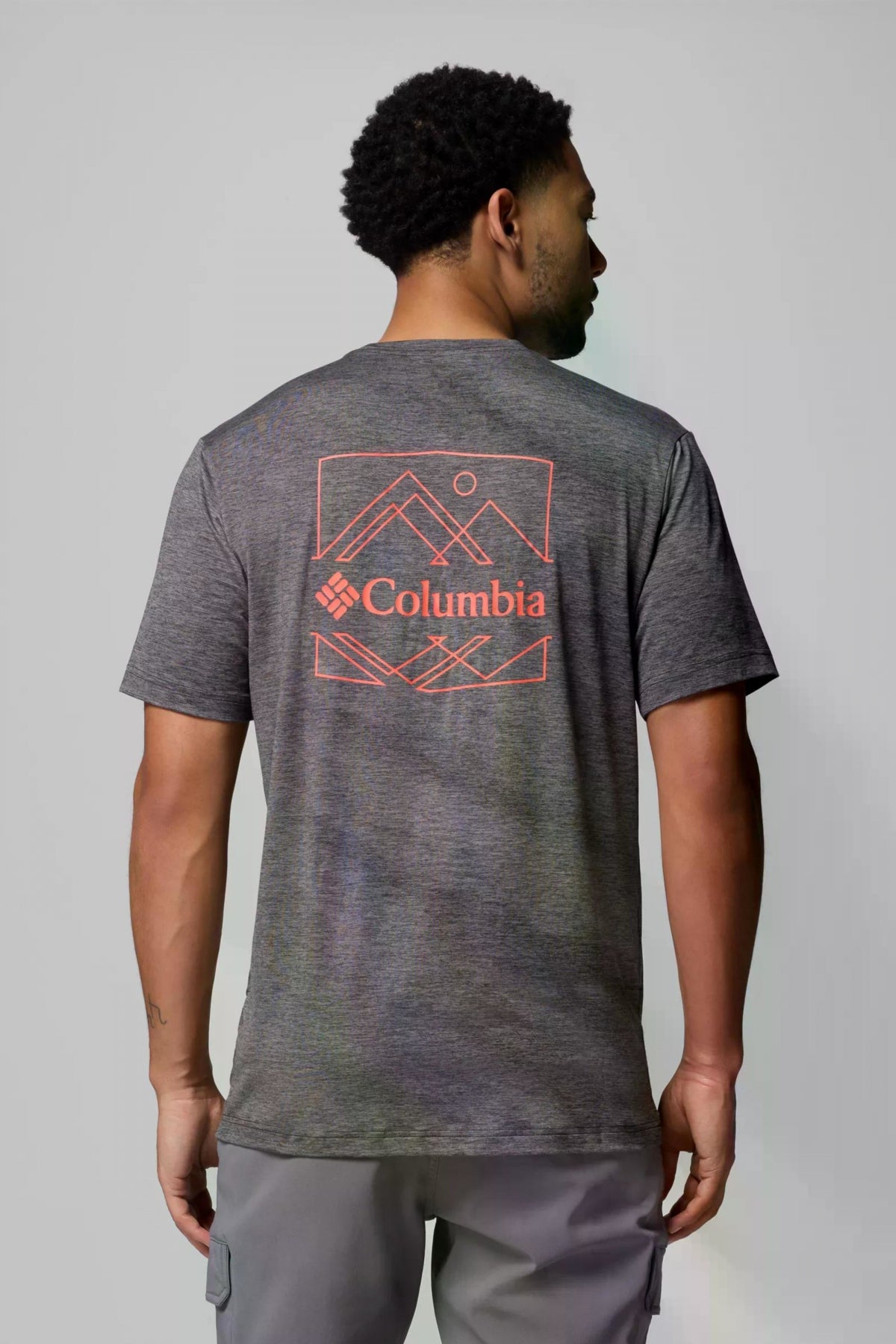 COLUMBIA KWICK HIKE BACK GRAPHIC S en color GRIS (2)