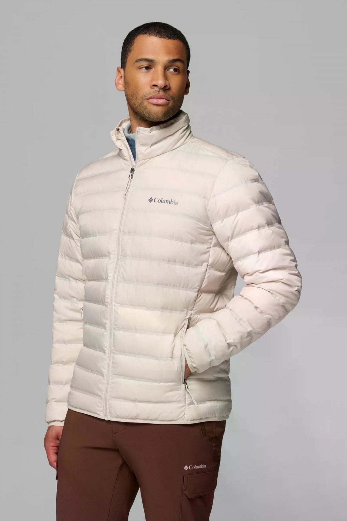 COLUMBIA LAKE 22 II DOWN JACKET en color BEIS (3)