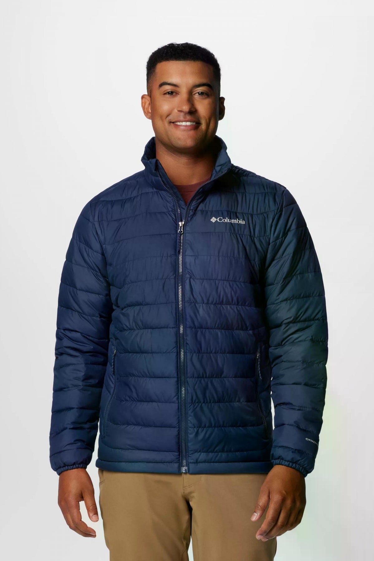COLUMBIA POWDER LITE II JACKET en color AZUL (1)