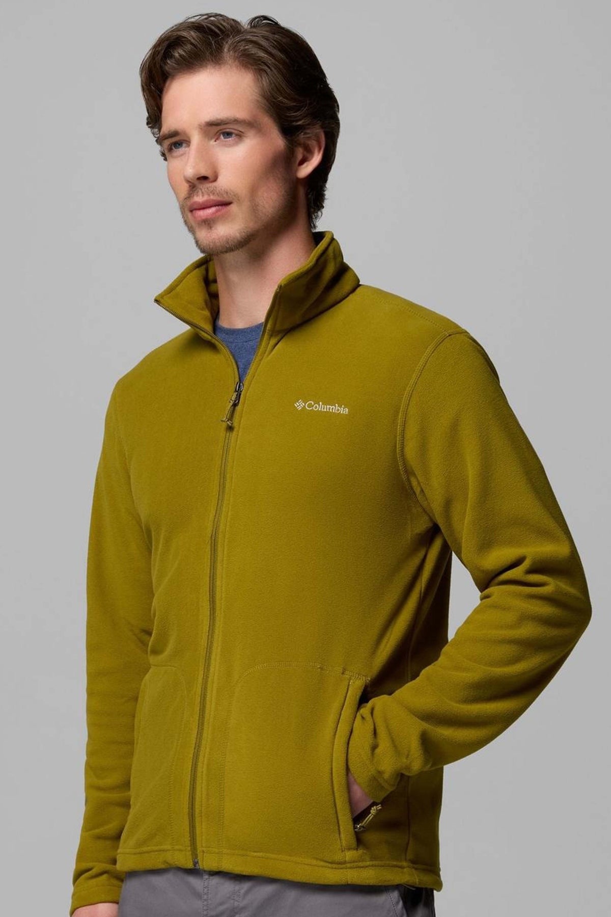 COLUMBIA FAST TREK LIGTH FZ FLEEC en color VERDE (1)