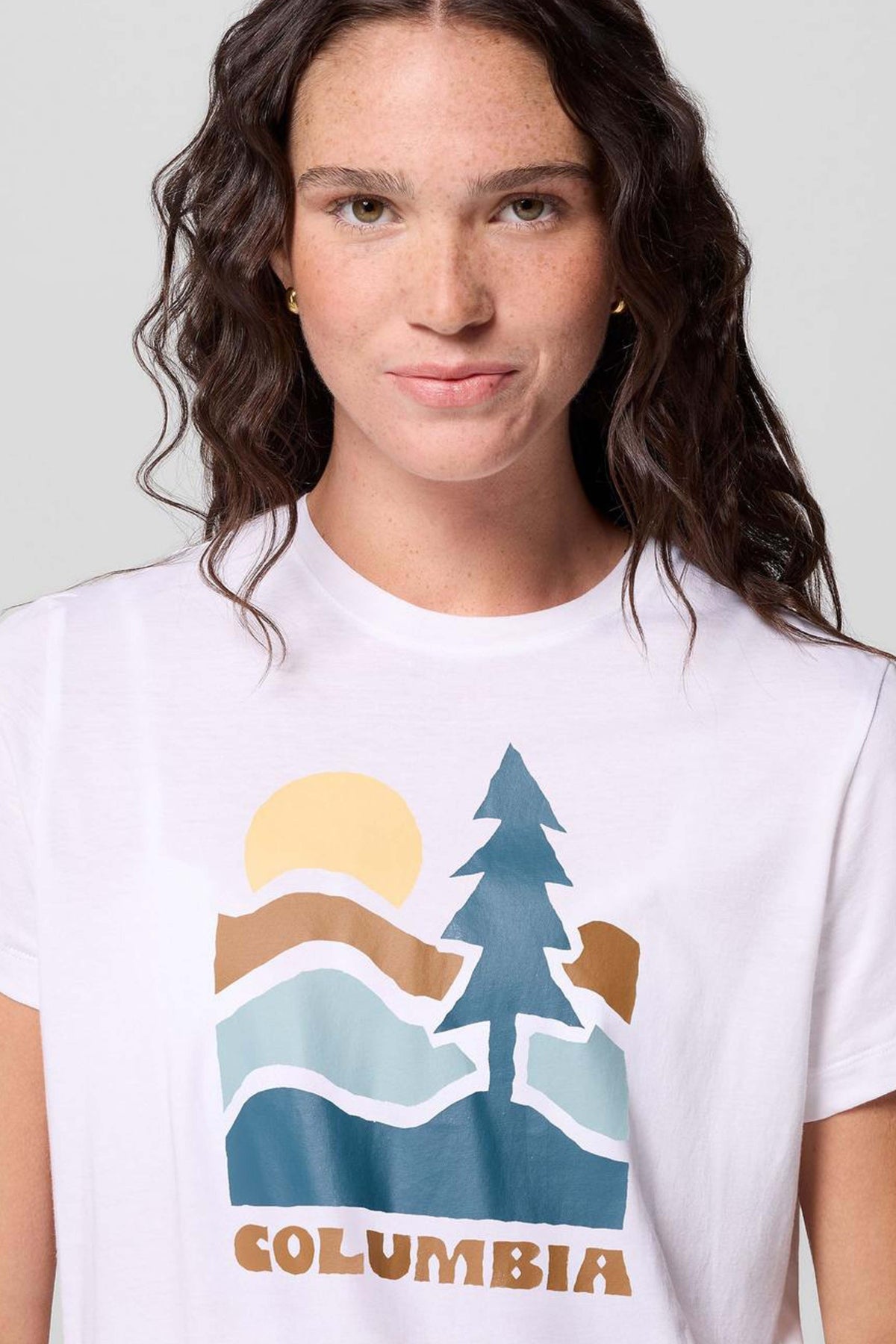 COLUMBIA RUBY SPRINGS GRAPHIC FIT en color BLANCO (4)
