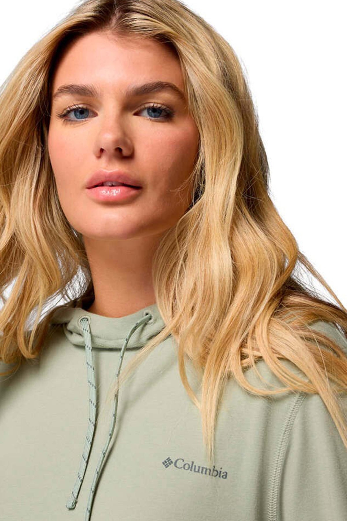 COLUMBIA SUN TREK LS HOODIE en color VERDE (3)