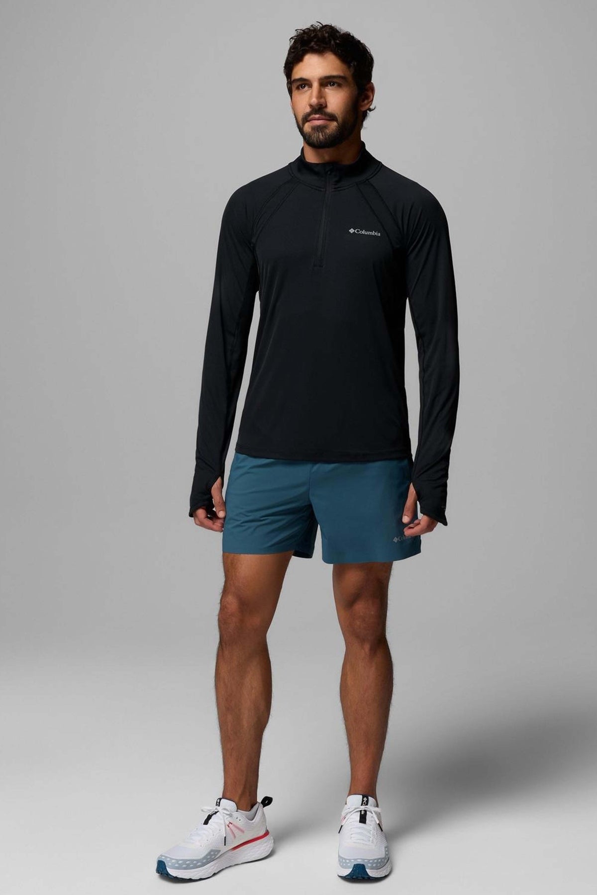 COLUMBIA STEALTH SPRING LS HZ TEE en color NEGRO (1)