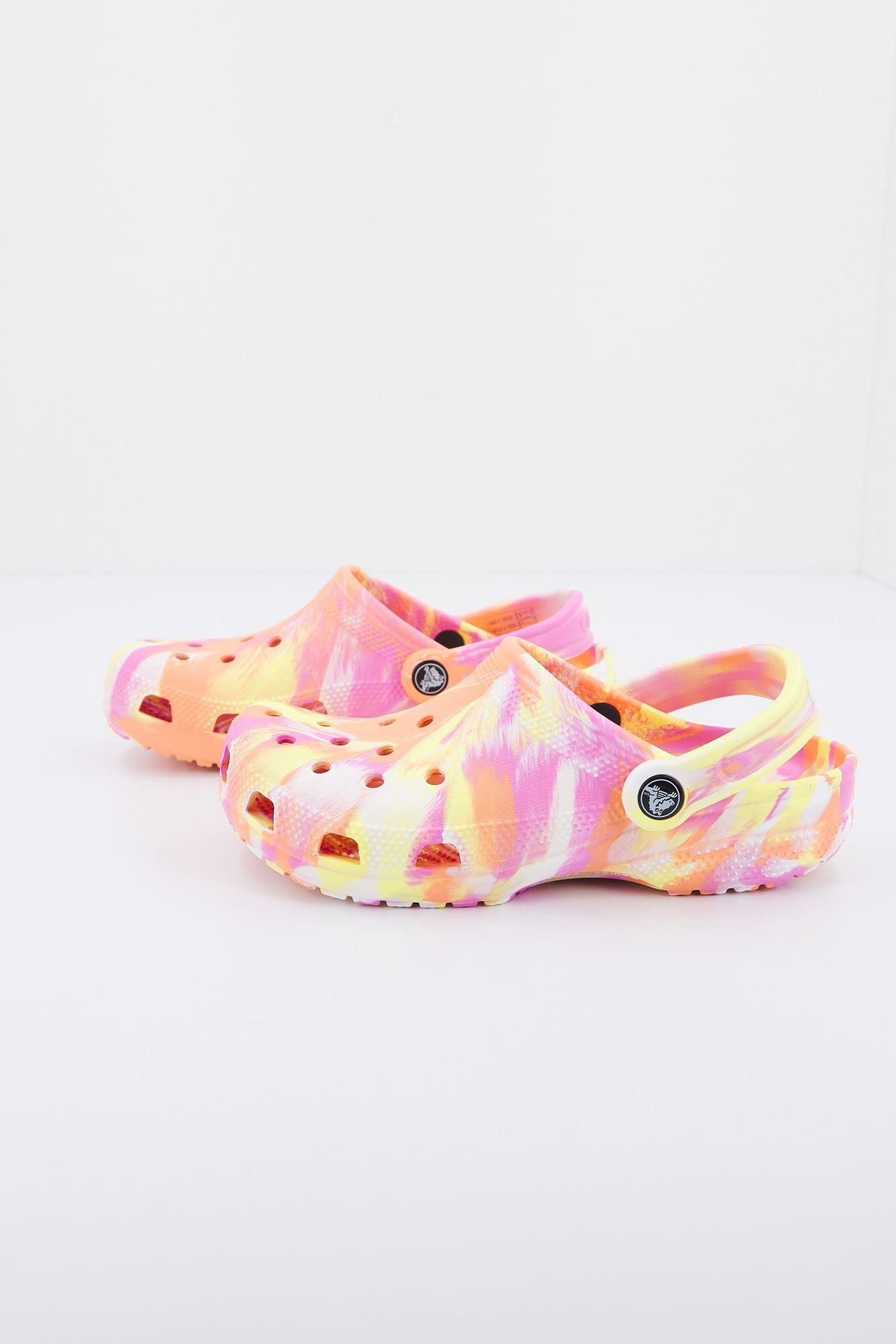 CROCS CLASSIC MARBLED CLOG U en color NARANJA (3)