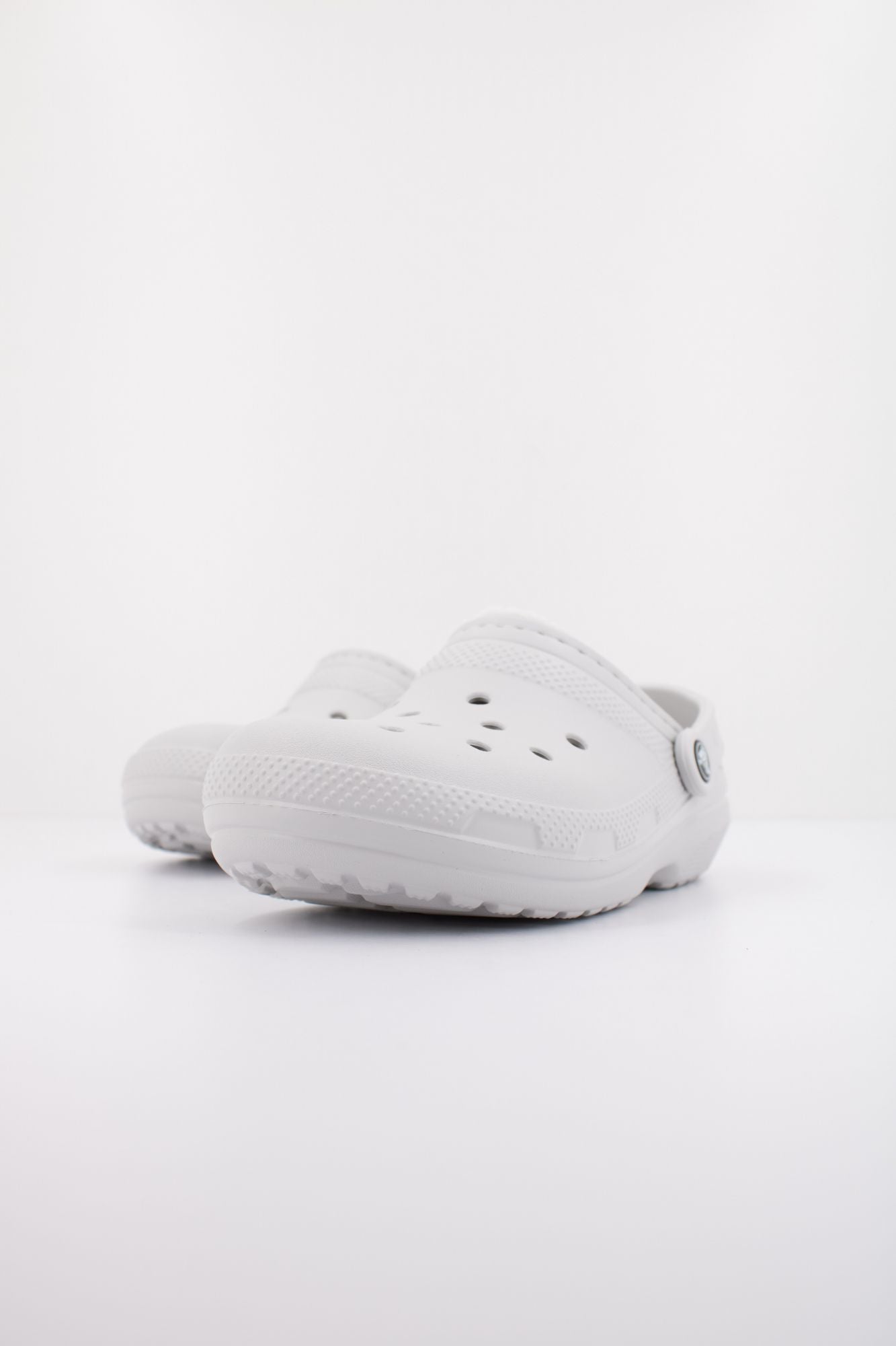 CROCS CLASSIC LINED CLOG en color GRIS (2)