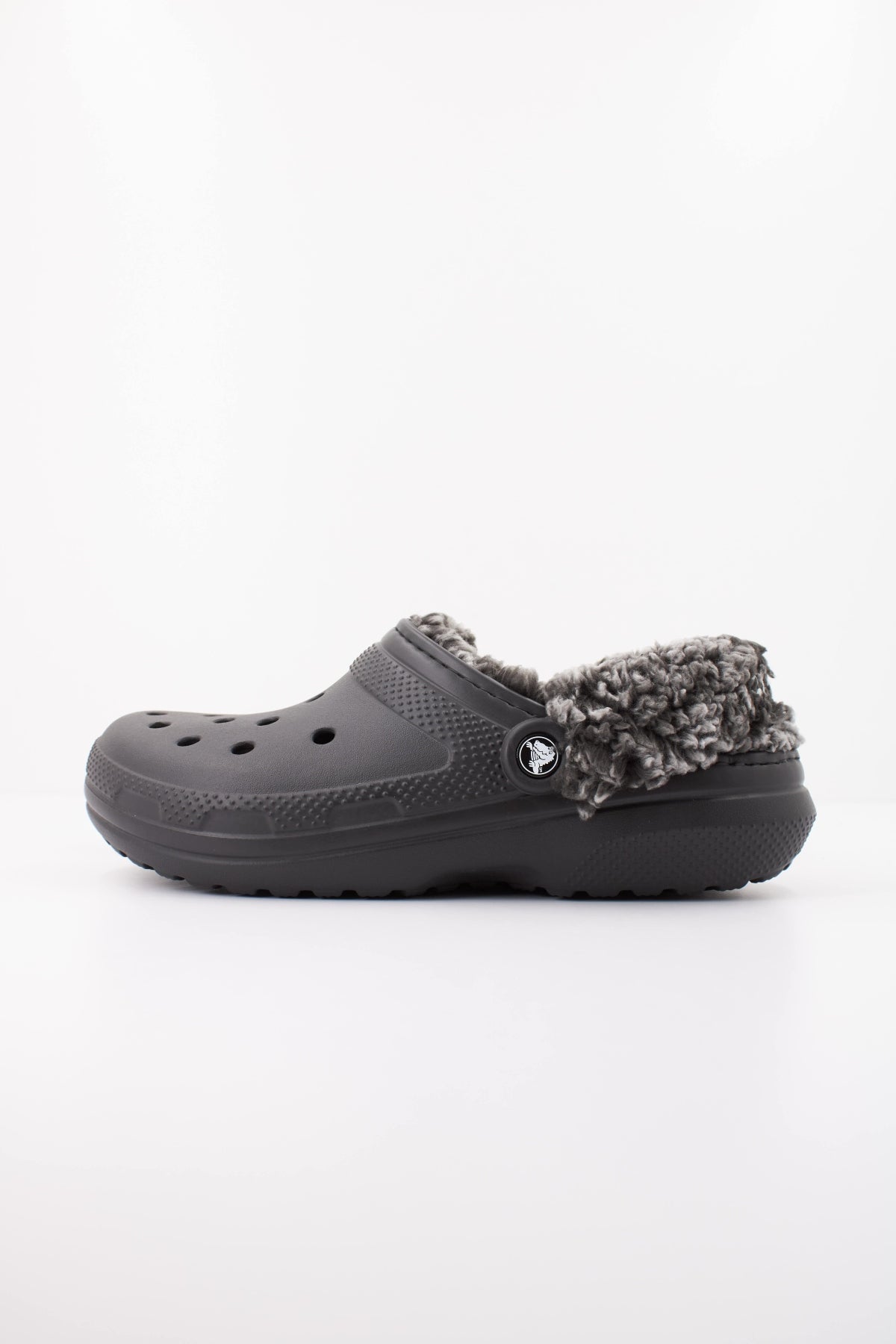 CROCS CLASSIC FLEECE LINED en color NEGRO (1)