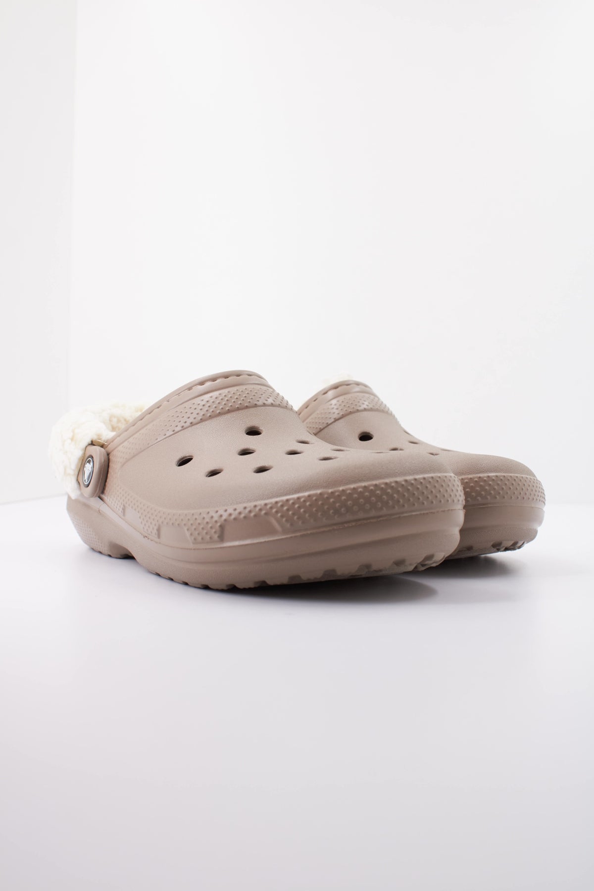 CROCS 211396C CLASSIC FLEECE LINED en color MARRON (2)