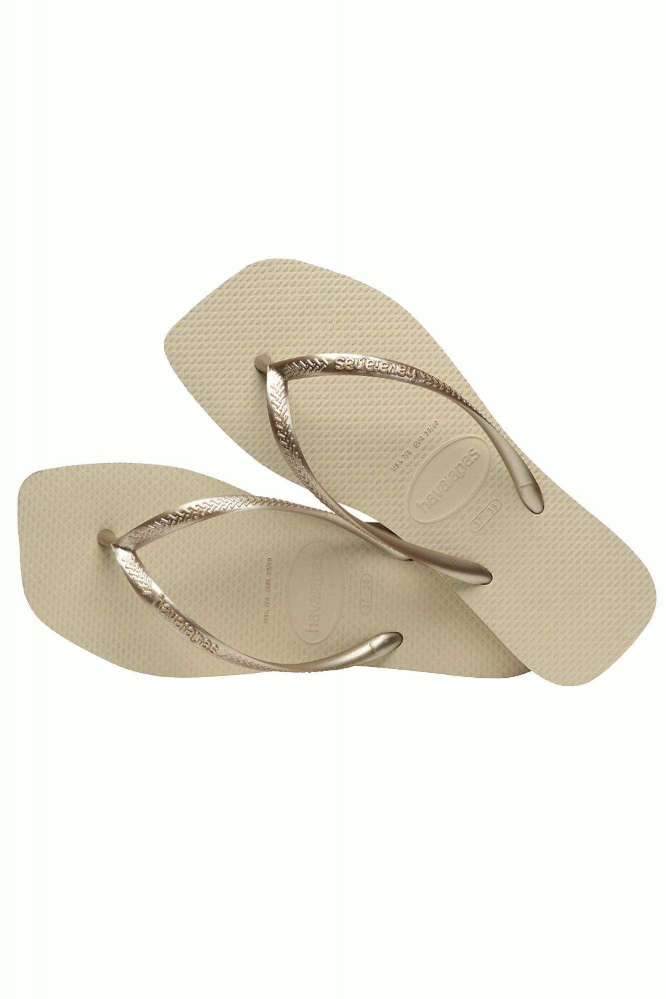 HAVAIANAS SLIM SPARKLE en color BRONCE (3)
