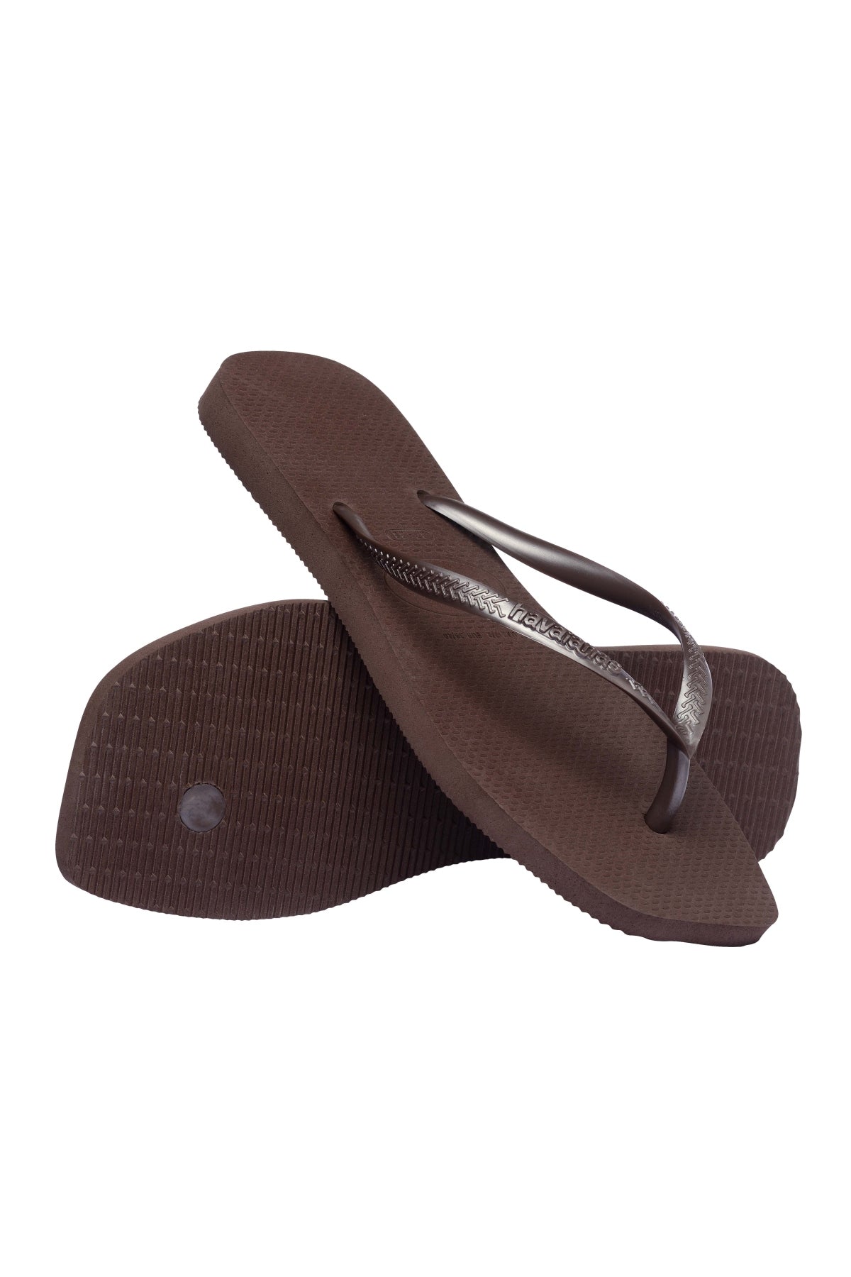 HAVAIANAS SQUARE en color MARRON (4)