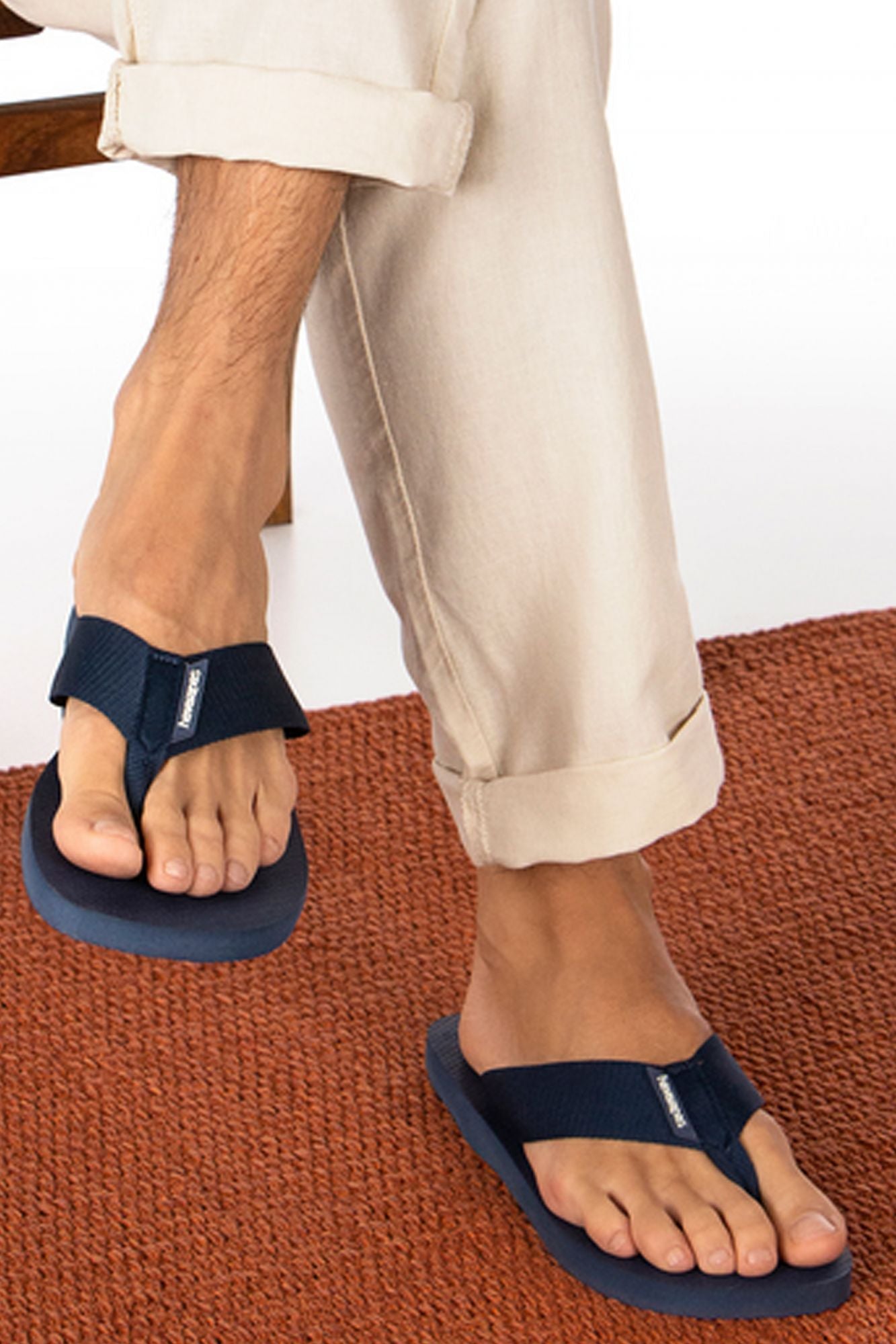 HAVAIANAS URBAN BASIC MATERIAL en color AZUL (4)