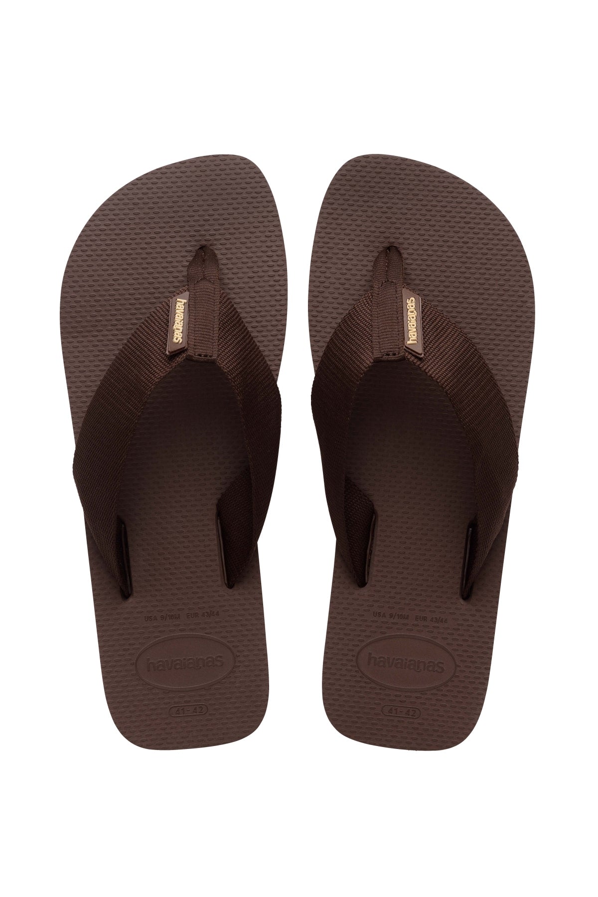 HAVAIANAS URBAN BASIC MATERIAL en color MARRON (1)