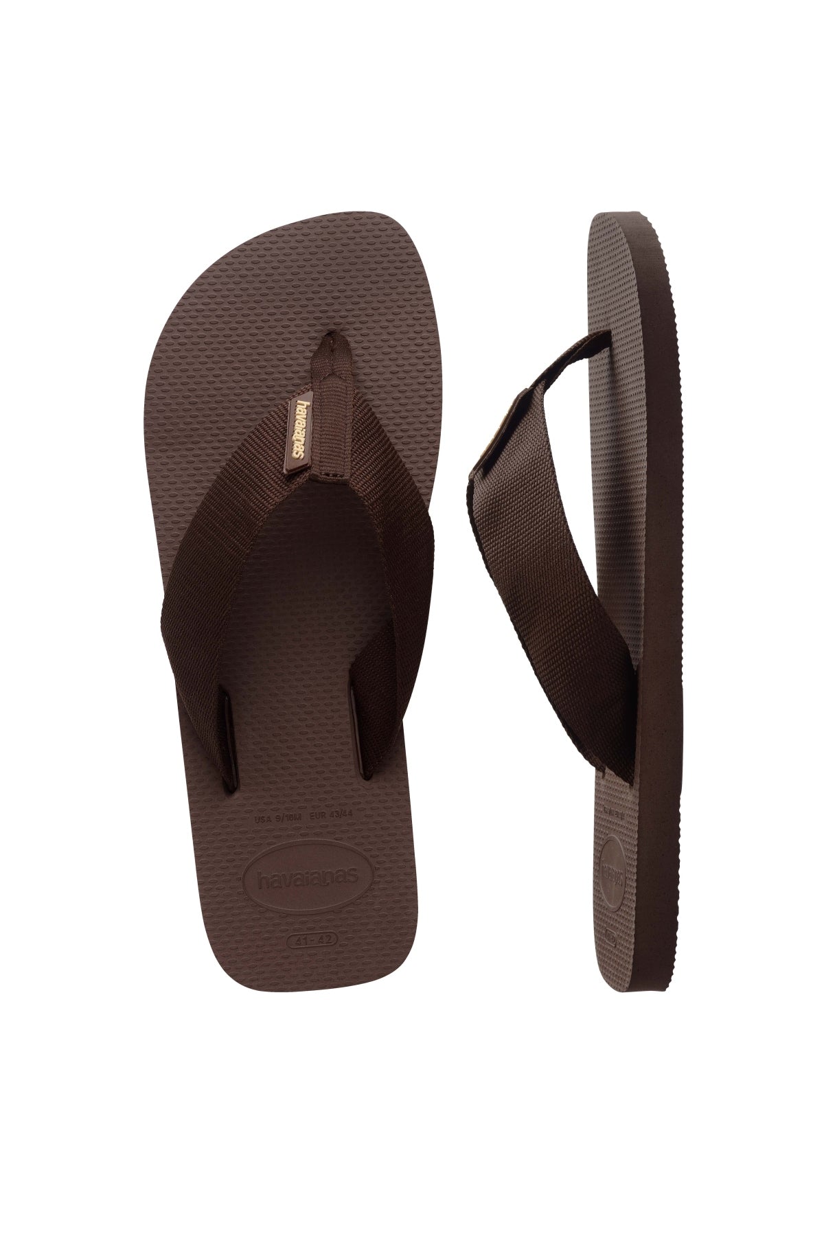 HAVAIANAS URBAN BASIC MATERIAL en color MARRON (3)