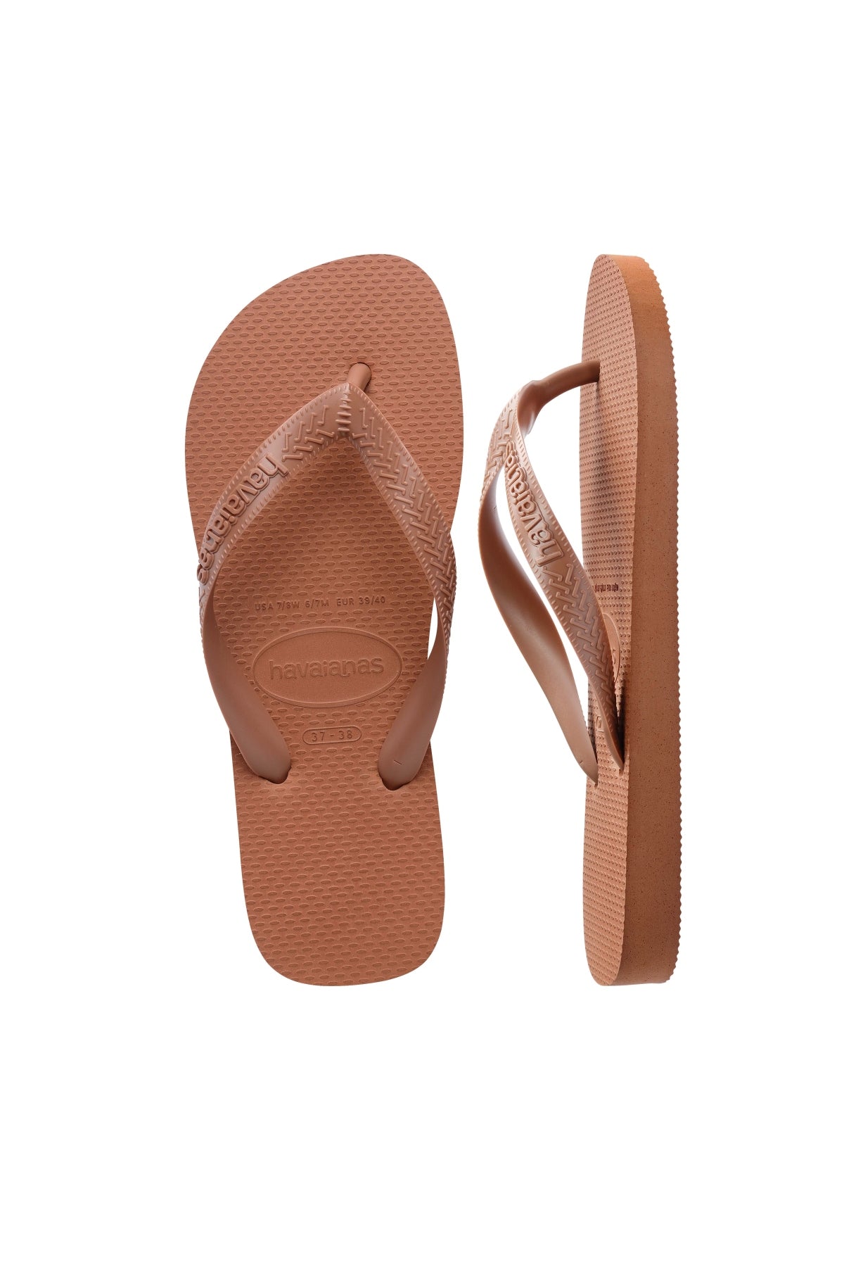 HAVAIANAS HAV TOP SENSES en color MARRON (3)
