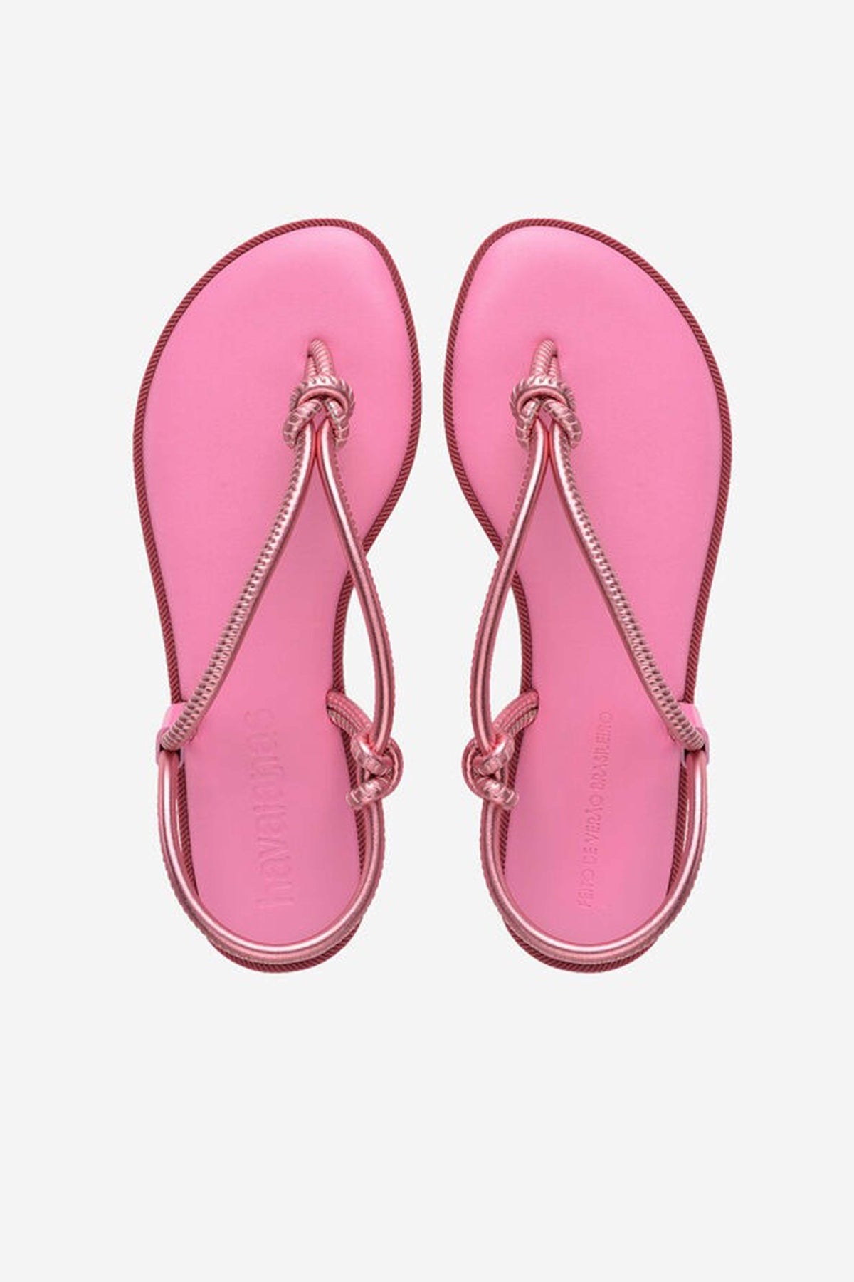 HAVAIANAS UNA ACAI en color ROSA (1)