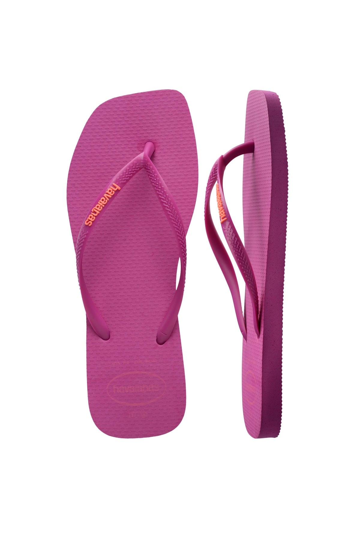 HAVAIANAS HAV. SQUARE LOGO POP UP SS26 en color ROSA (3)