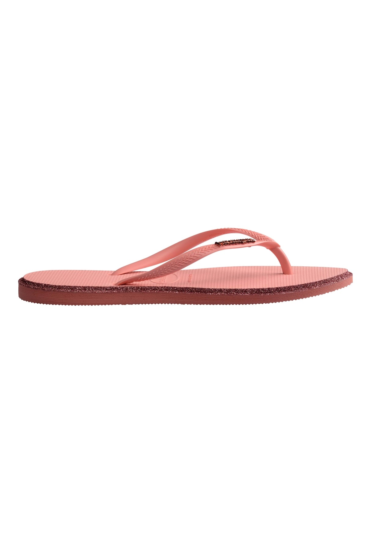 HAVAIANAS HAV. SLIM POINT GLITTER SS26 en color ROSA (2)