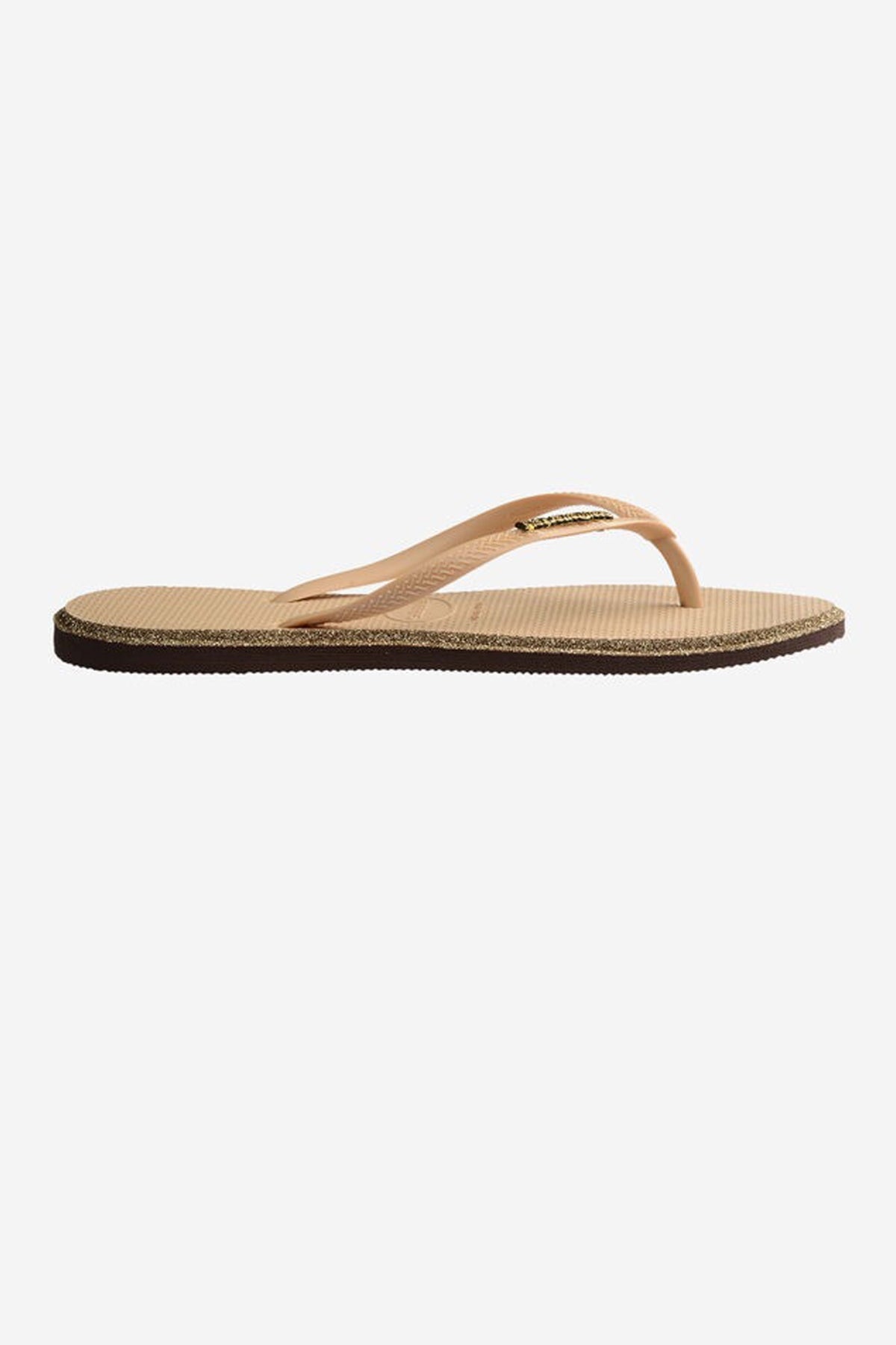 HAVAIANAS HAV. SLIM POINT GLITTER SS26 en color NUDE (2)