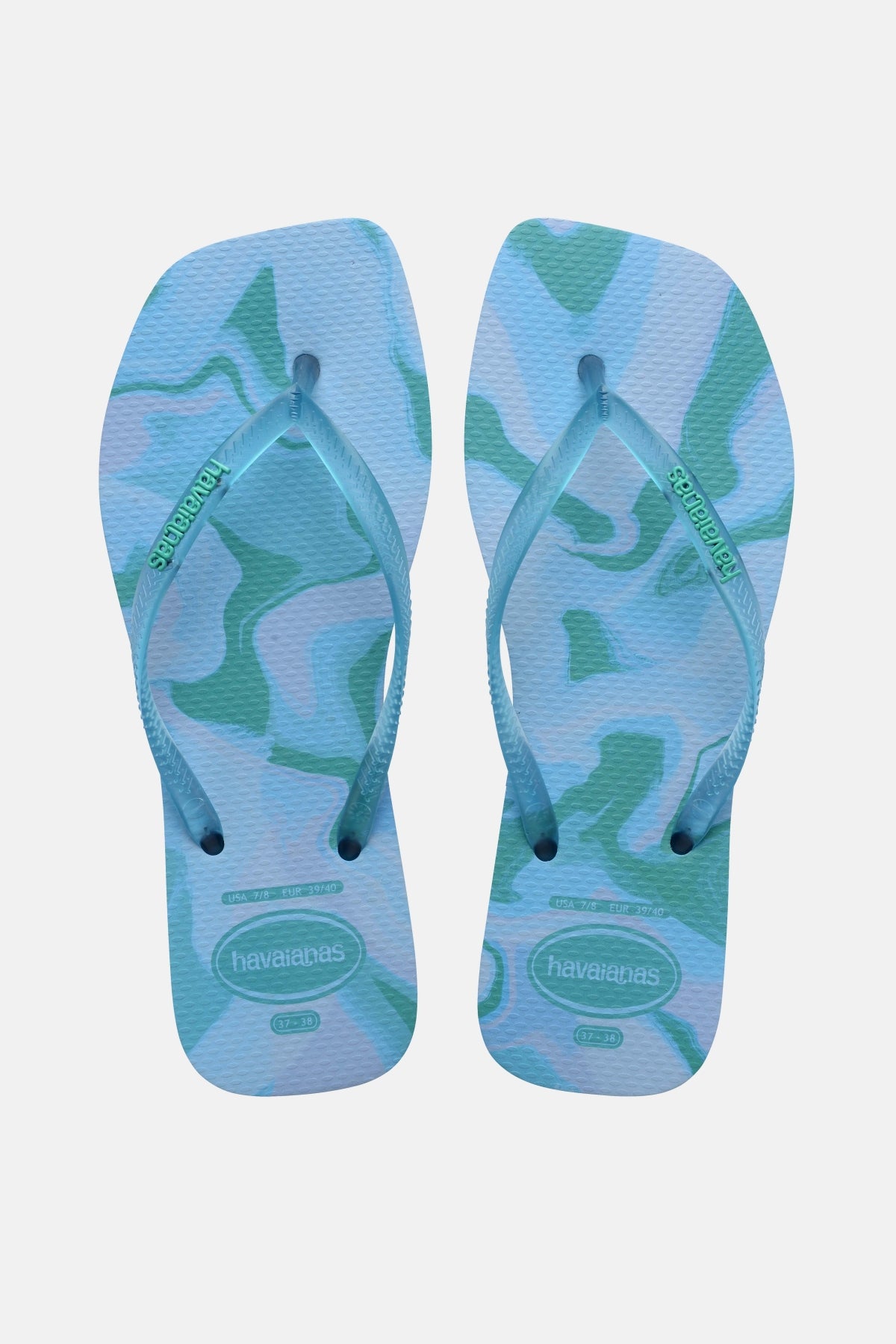 HAVAIANAS HAV. SQUARE JELLY SS26 en color AZUL (1)