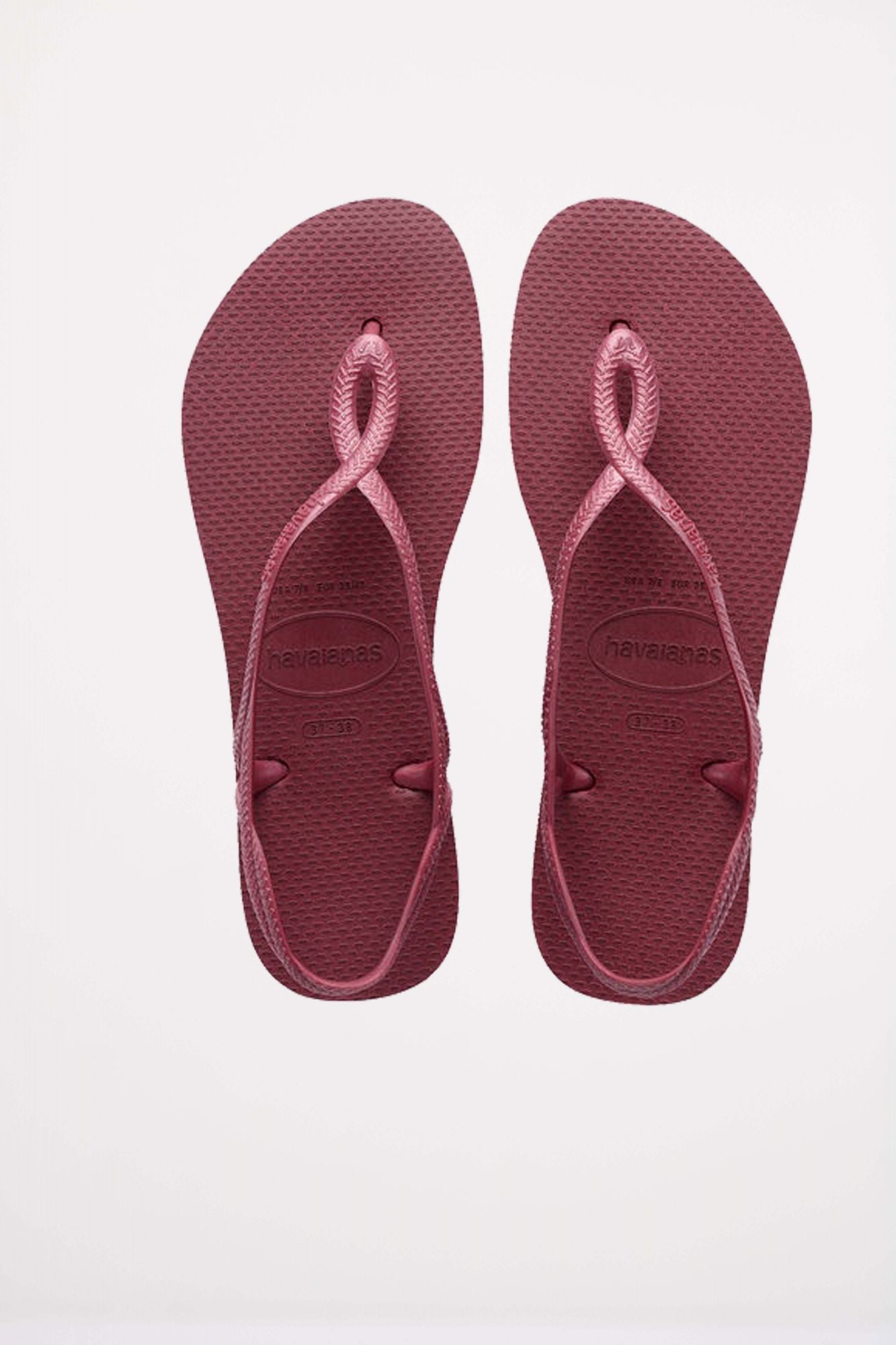 HAVAIANAS LUNA en color BURDEOS (1)