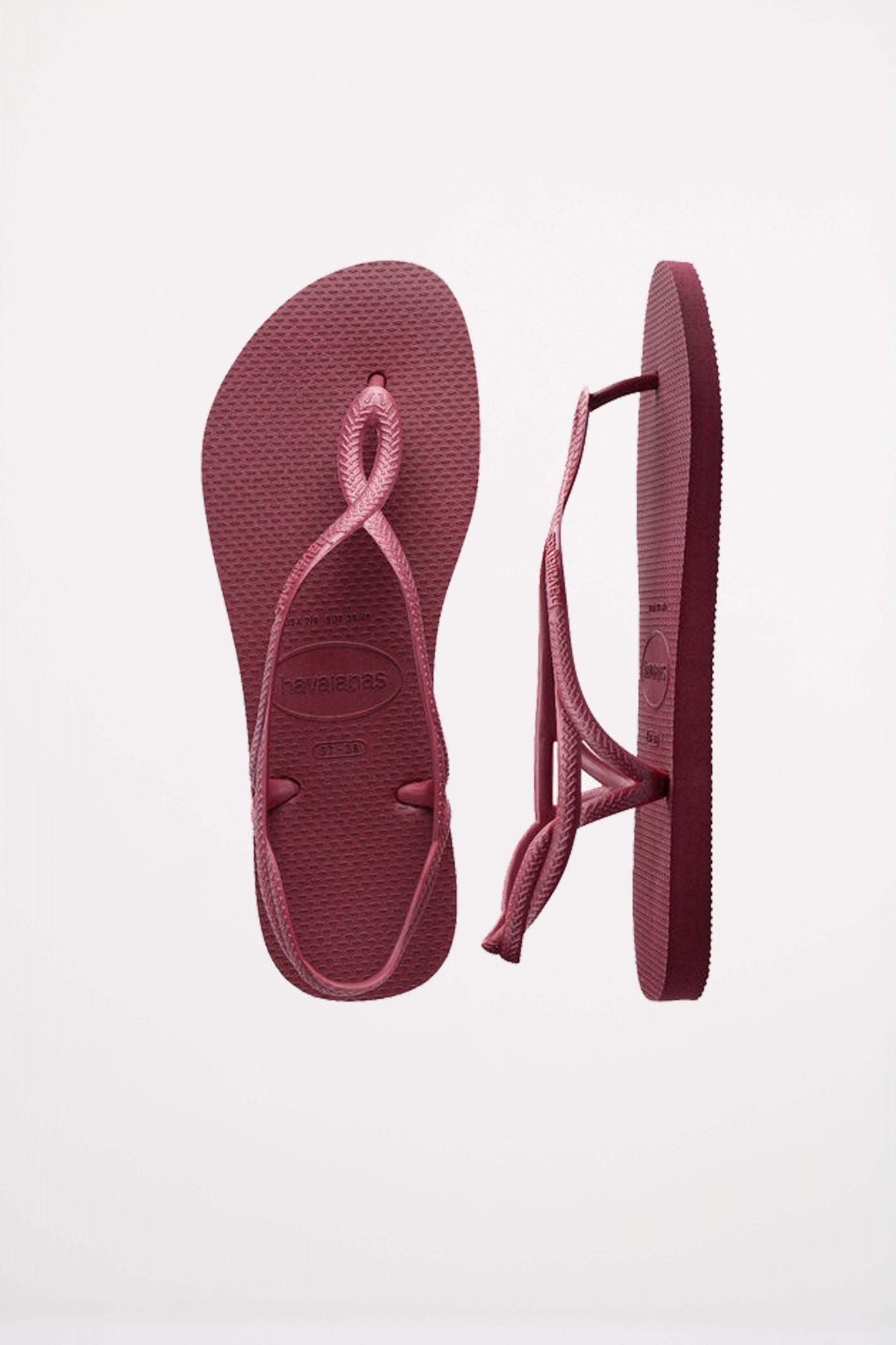 HAVAIANAS LUNA en color BURDEOS (4)