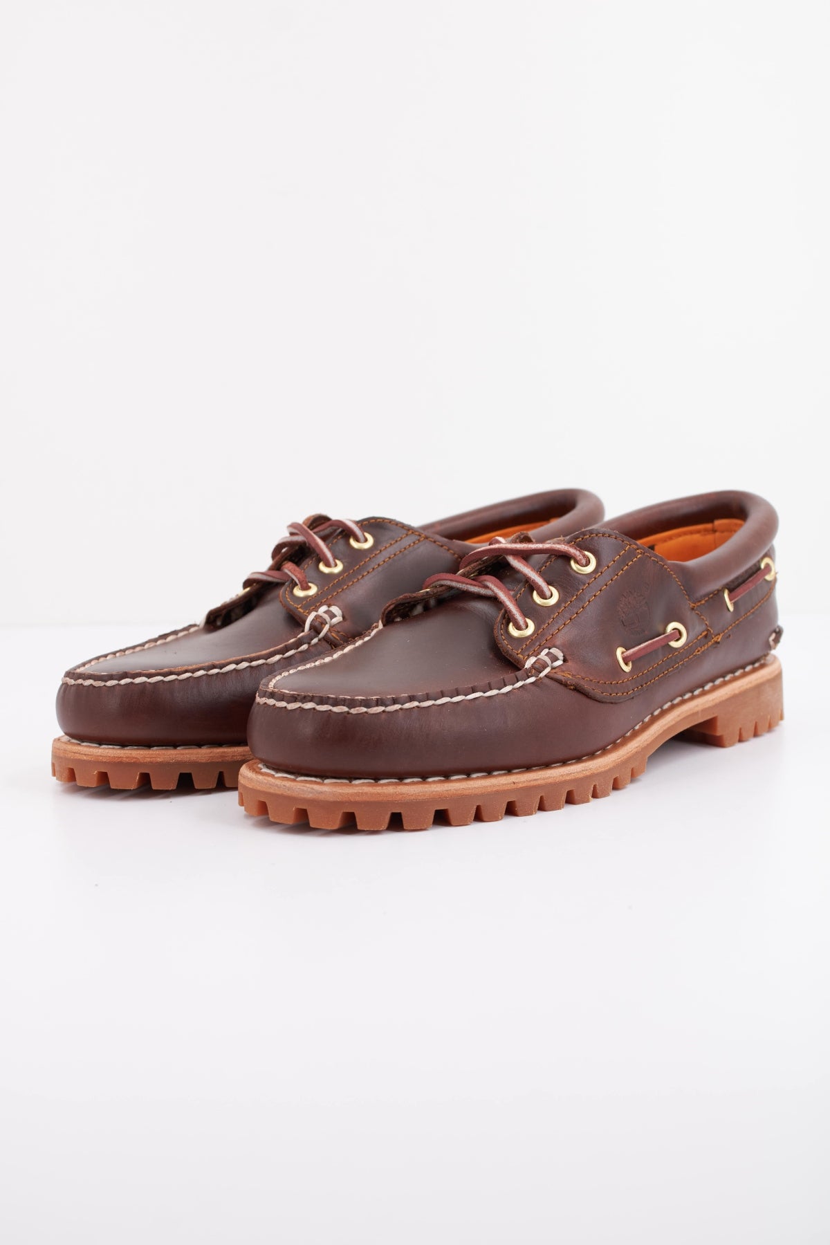 TIMBERLAND LUG SOLE BOAT SHOE en color MARRON (2)