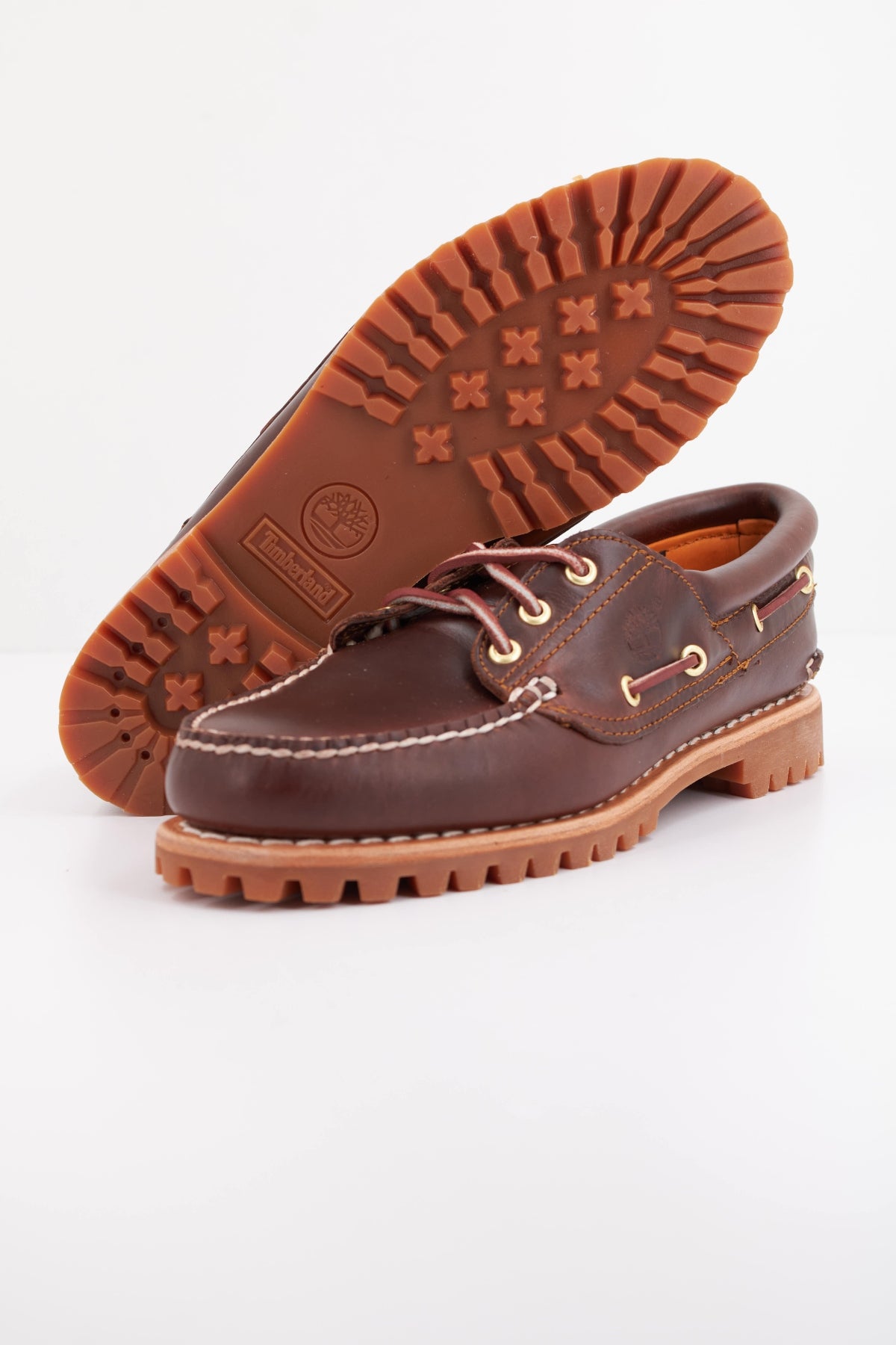 TIMBERLAND LUG SOLE BOAT SHOE en color MARRON (5)