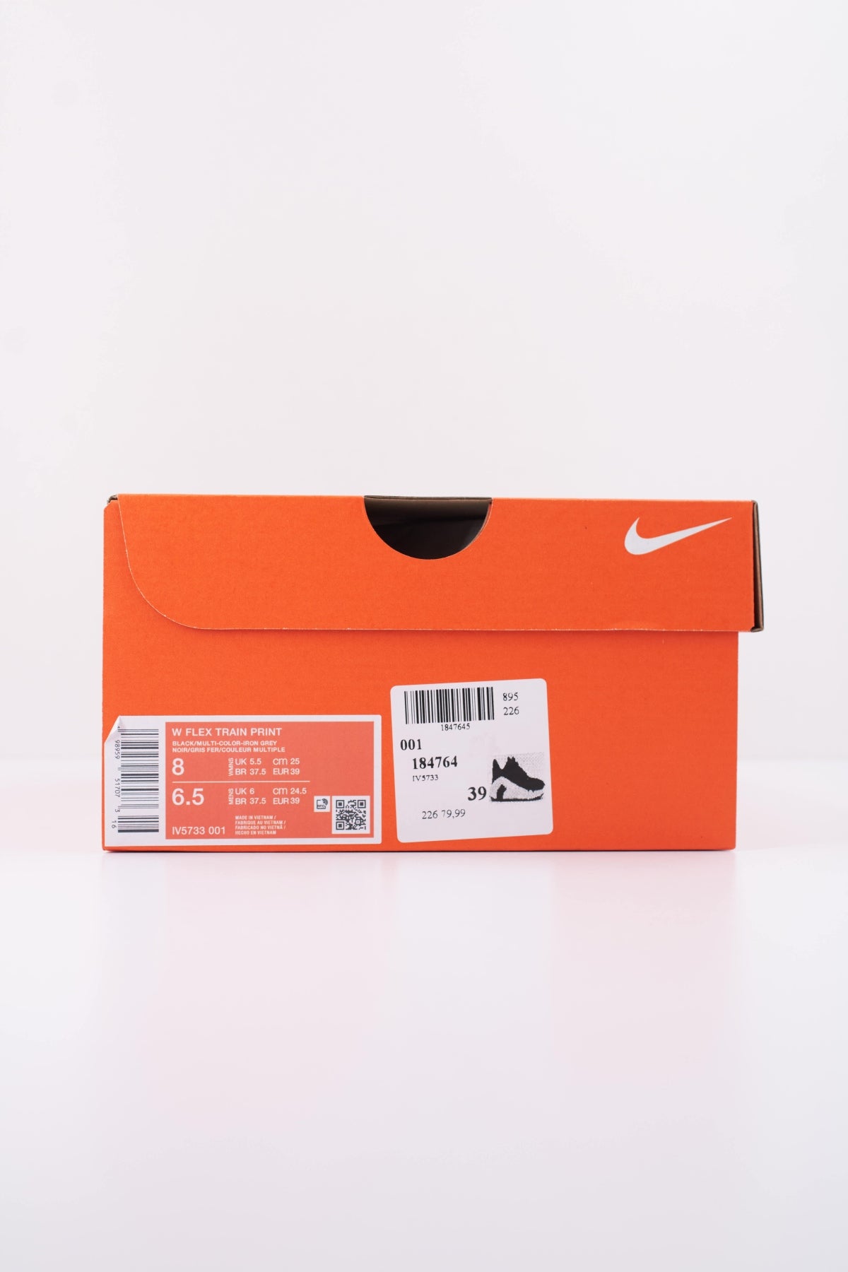 NIKE W FLEX TRAIN PRINT en color NEGRO (6)