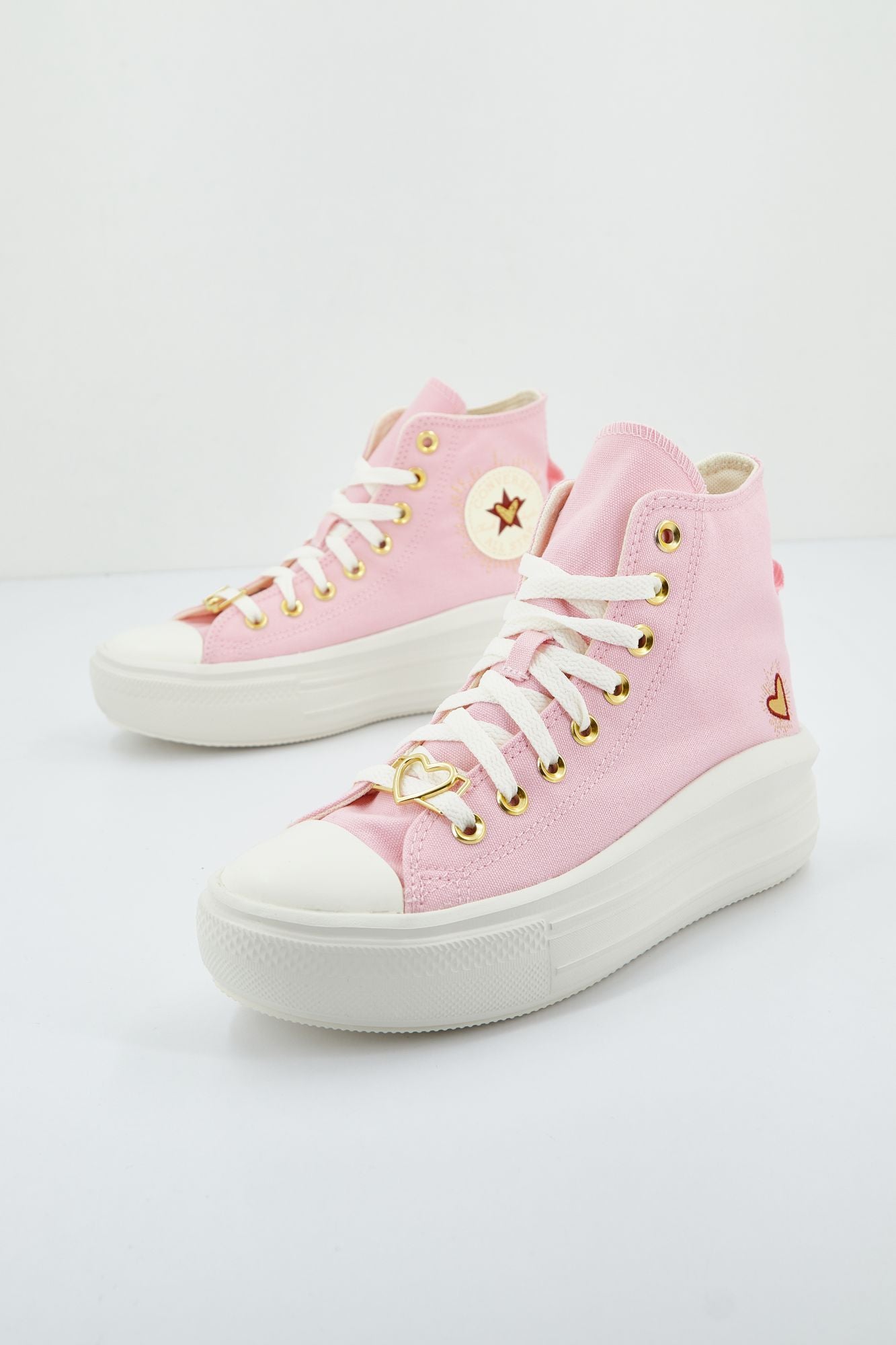 CONVERSE CHUCK TAYLOR ALL STAR MOVE PLATFORM en color ROSA (3)