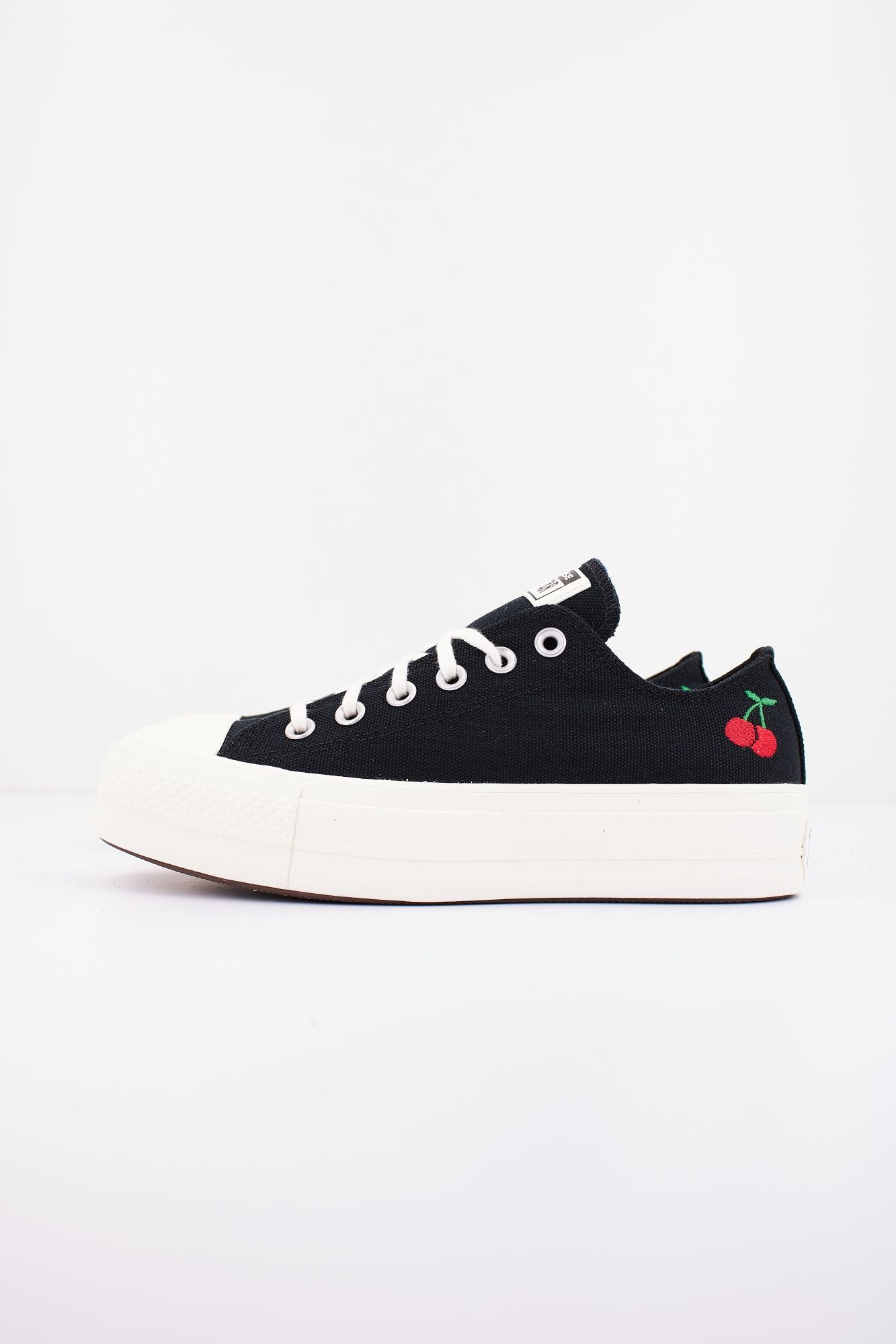 CONVERSE CHUCK TAYLOR ALL STAR LIFT PLATFORM CHERRIES en color NEGRO (1)