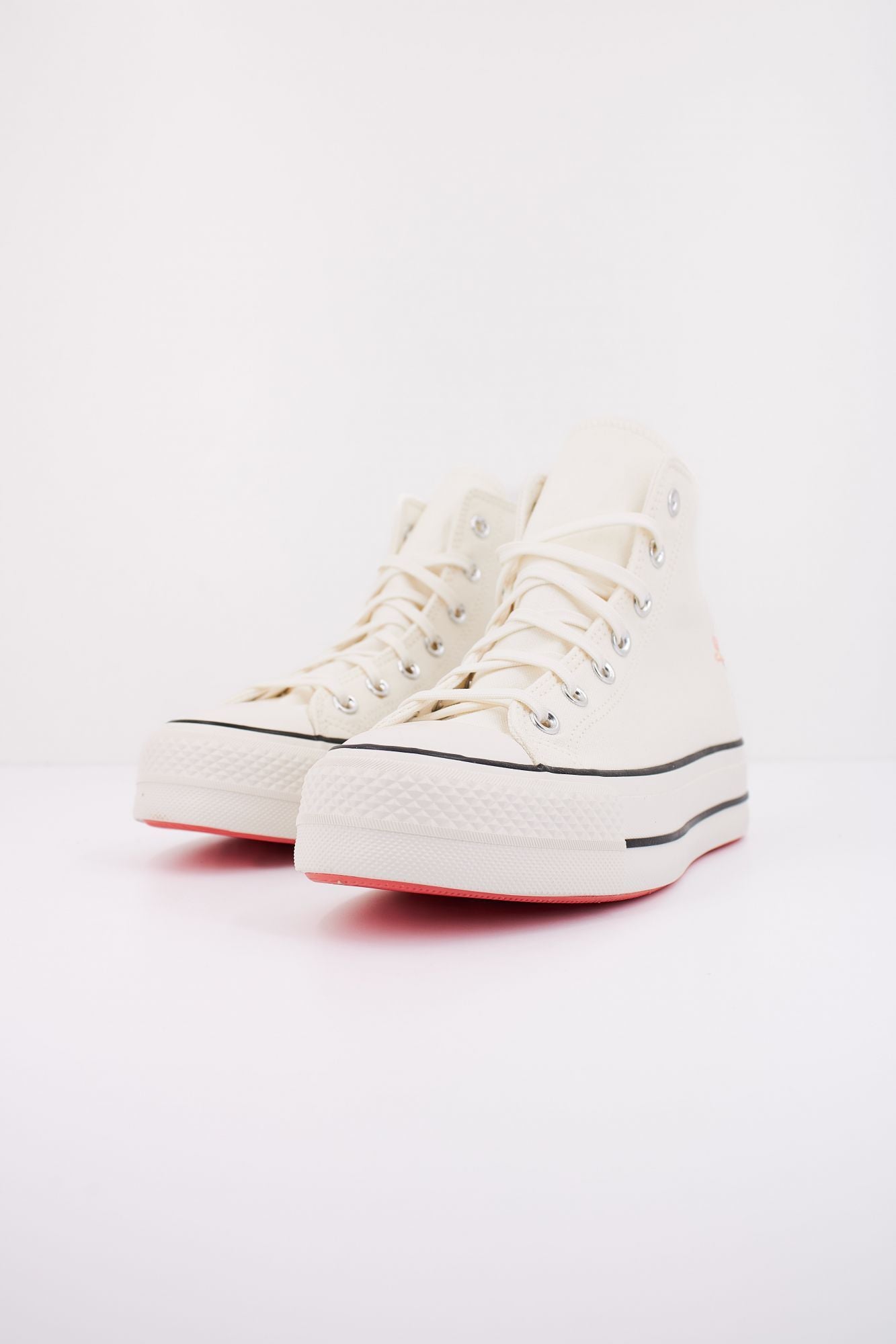 CONVERSE CHUCK TAYLOR ALL STAR LIFT PLATFORM LITTLE FLOWERS en color BLANCO (2)