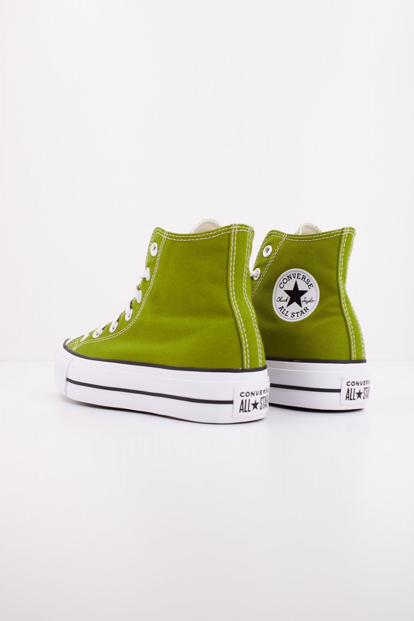 CONVERSE CHUCK TAYLOR ALL STAR LIFT HI en color VERDE (4)