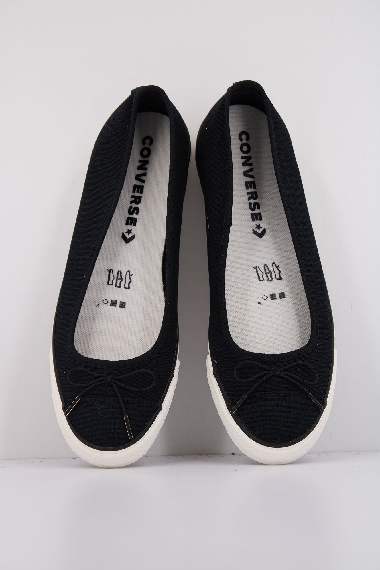 CONVERSE CHUCK TAYLOR ALL STAR DAINTY BALLERINA en color NEGRO (3)