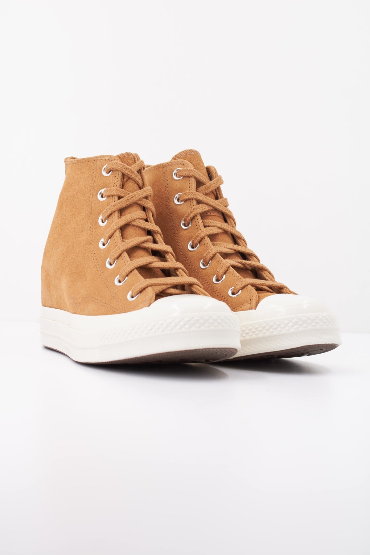 CONVERSE CHUCK 70 WEDGE HI en color MARRON (2)