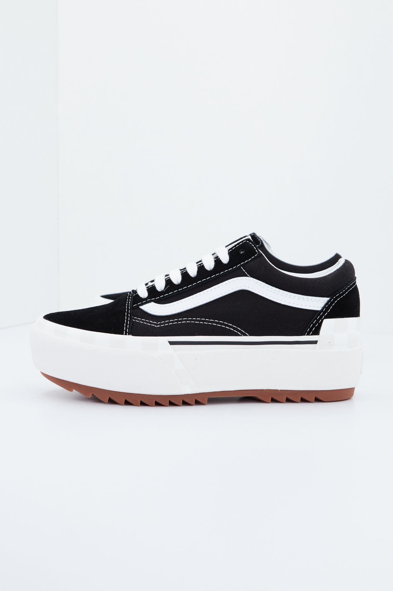 VANS UA OLD SKOOL STACKED en color NEGRO (1)