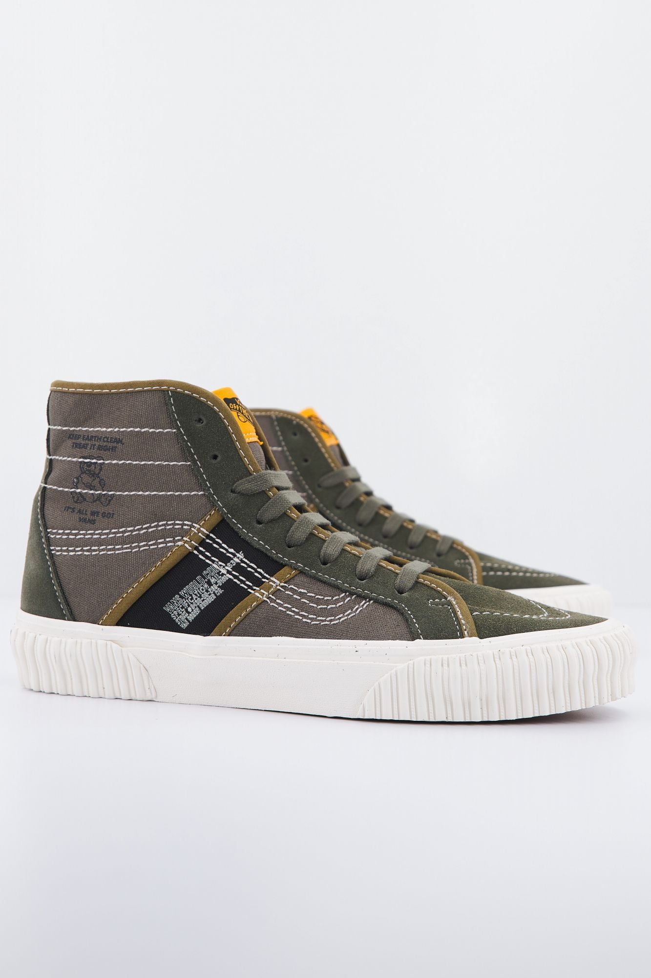 VANS UA SK8-HI GYM ISSUE en color VERDE (2)