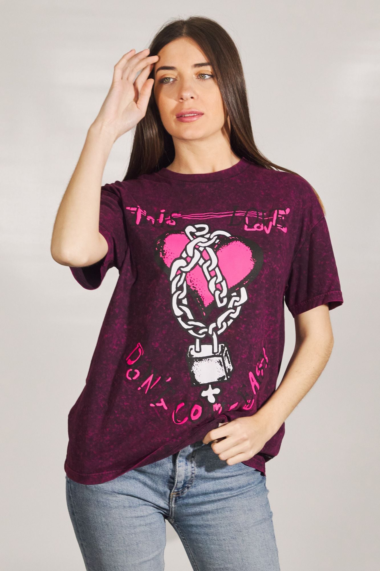 VANS LOVE SHACKLE OVERSIZED en color VIOLETA (1)